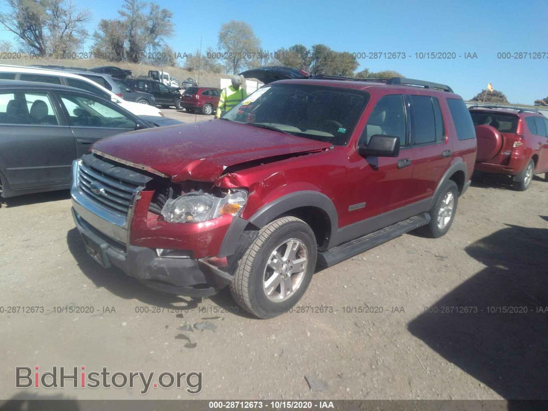 2006 FORD EXPLORER - VIN: 1FMEU73E36UA24011 - Фото 2