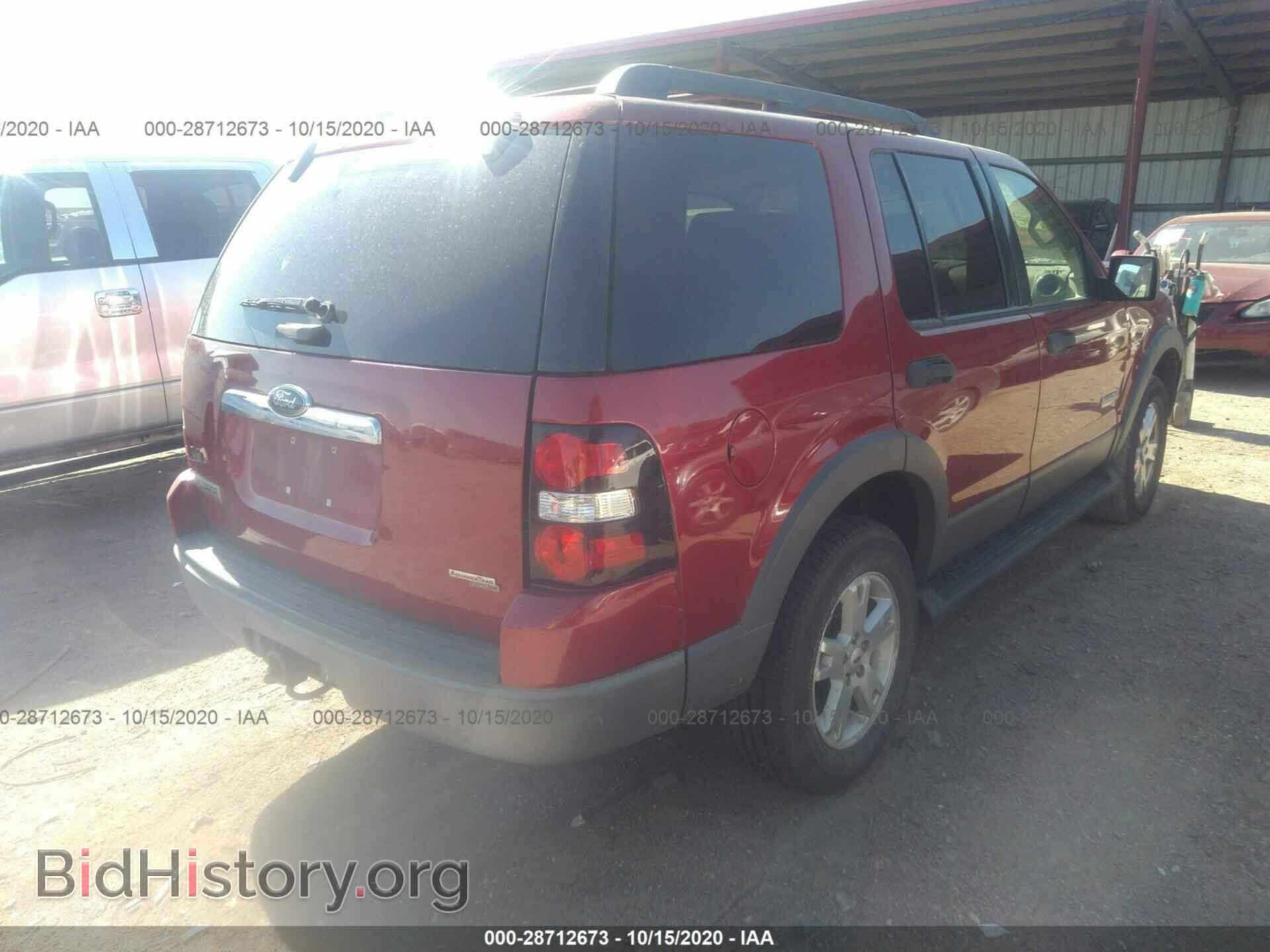 2006 FORD EXPLORER - VIN: 1FMEU73E36UA24011 - Фото 4