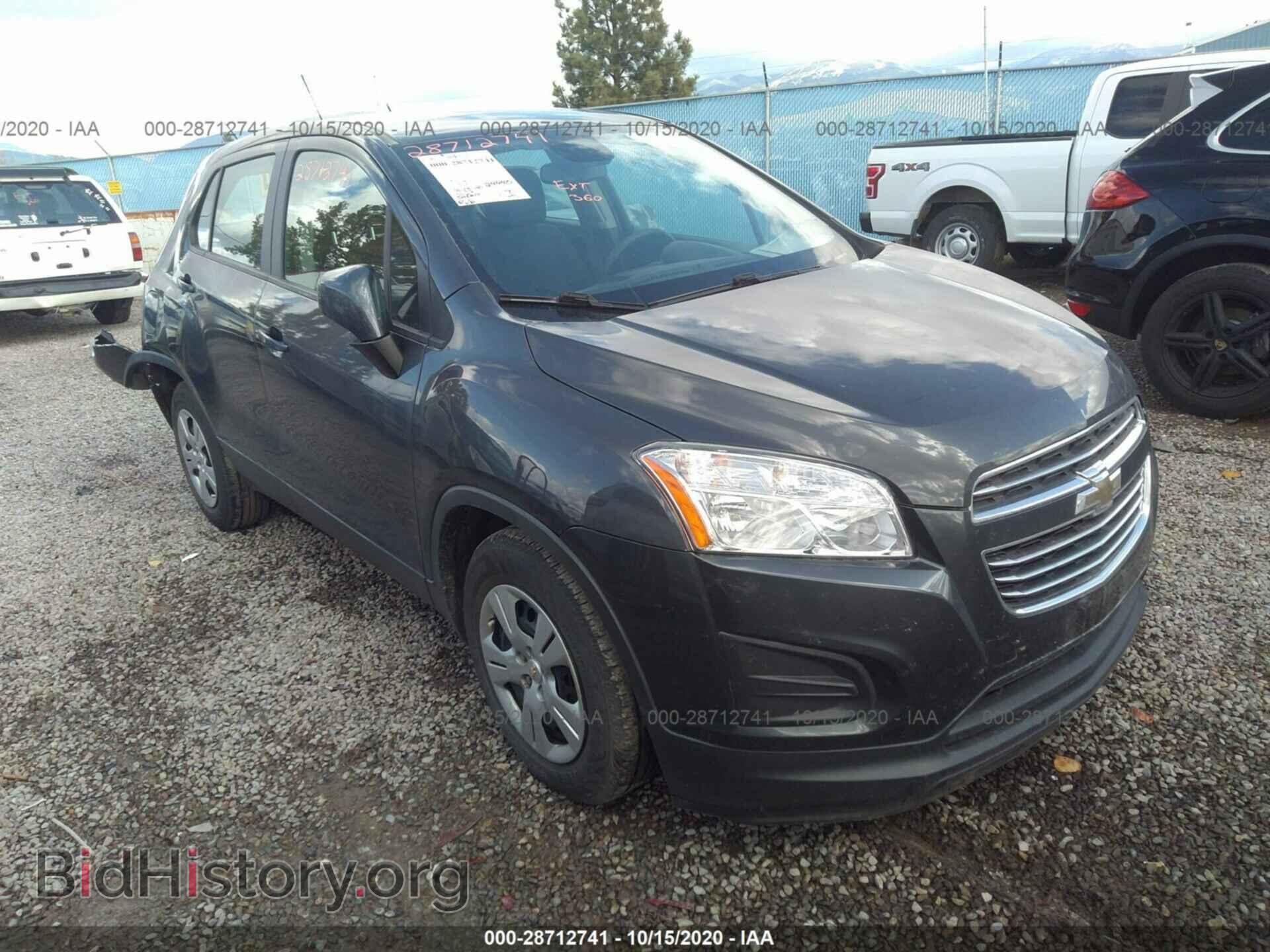 Photo 3GNCJKSB9GL218947 - CHEVROLET TRAX 2016