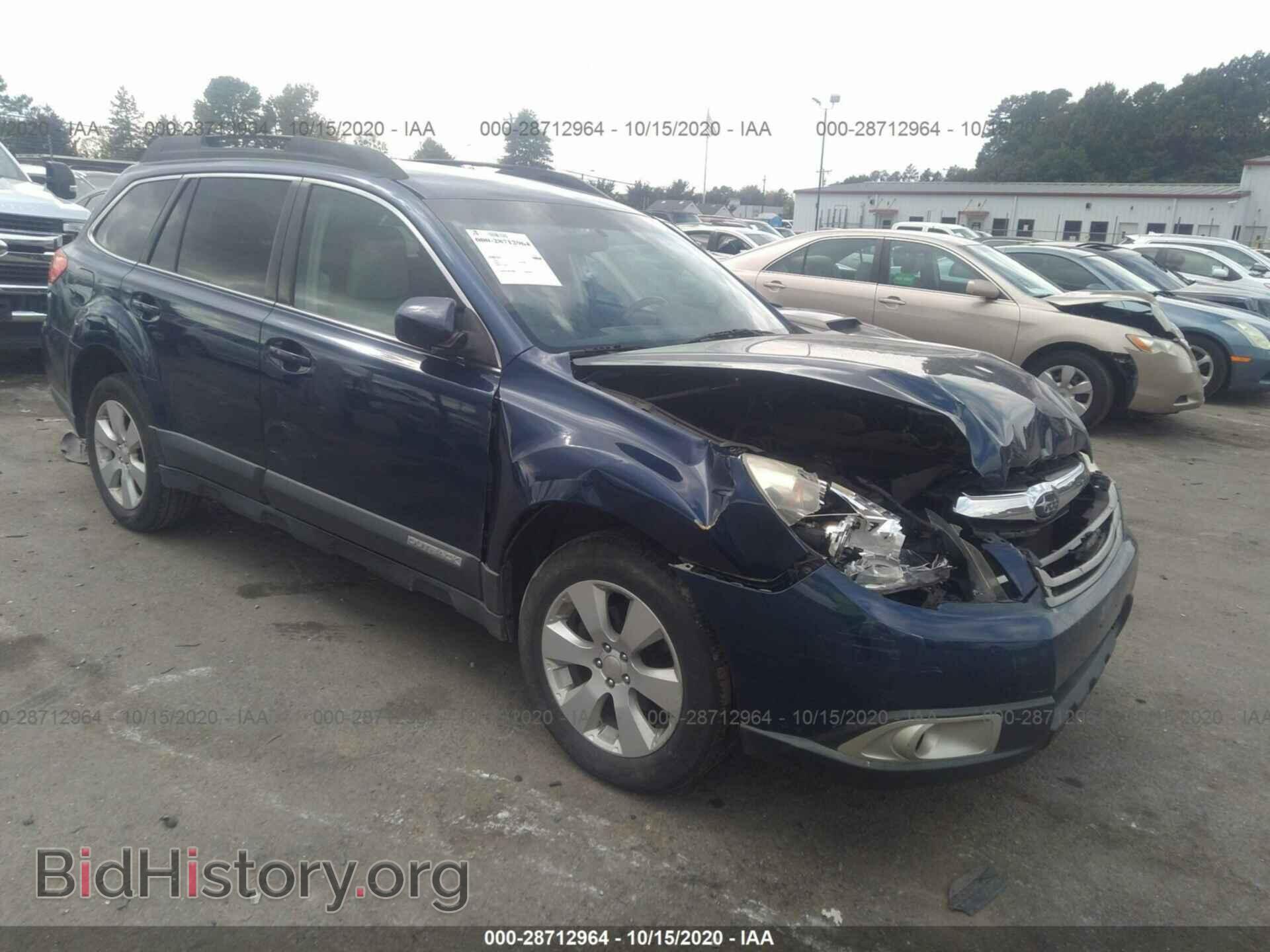 Фотография 4S4BRBCC8B3315156 - SUBARU OUTBACK 2011