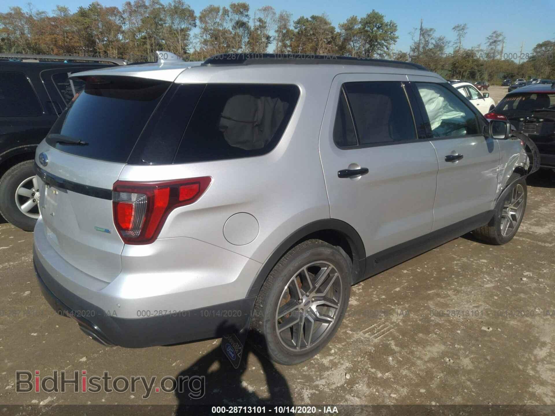 2016 FORD EXPLORER - VIN: 1FM5K8GT0GGD19345 - Фото 4