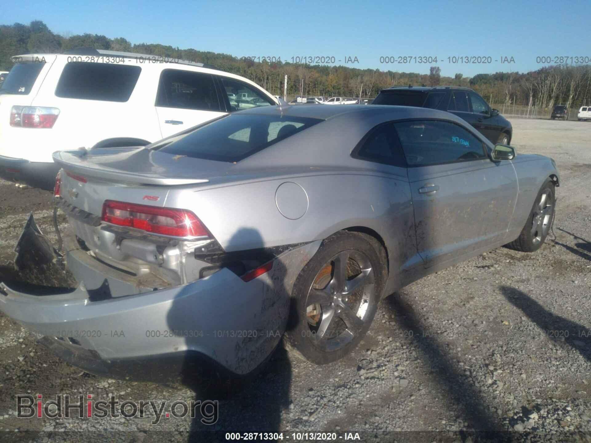 2014 CHEVROLET CAMARO - VIN: 2G1FB1E39E9301921 - Фото 4