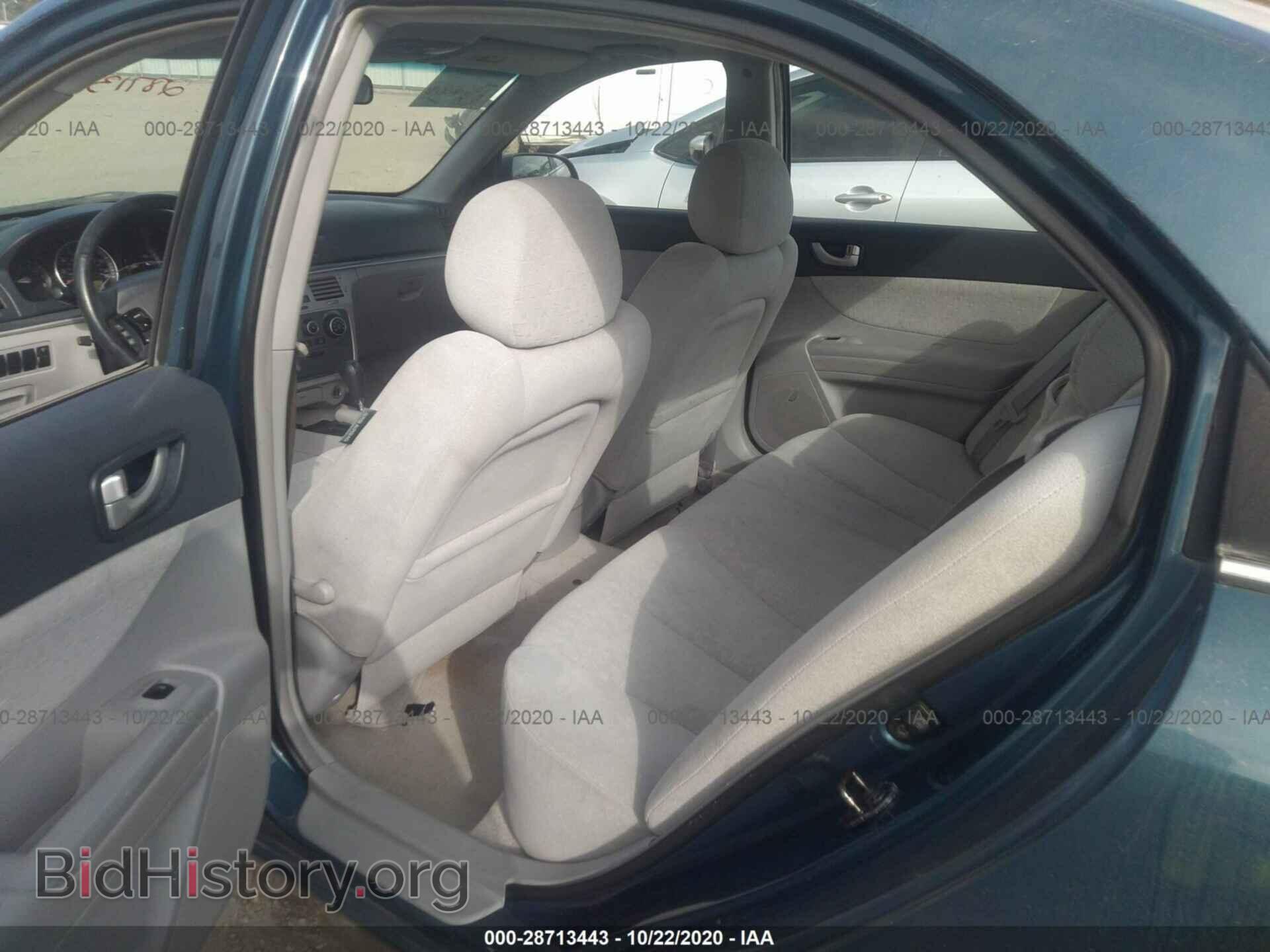 2007 HYUNDAI SONATA - VIN: 5NPET46C57H257688 - Photo 8