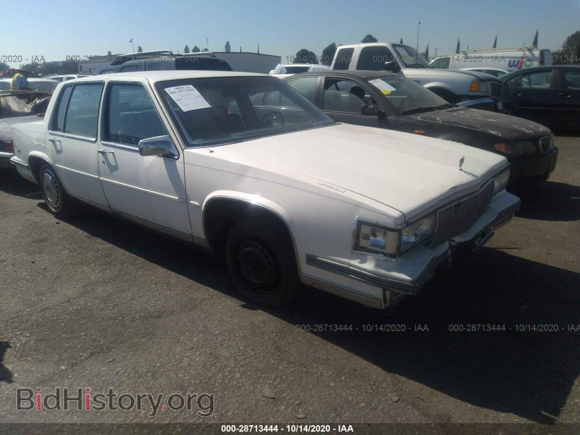 Photo 1G6CD5188H4257871 - CADILLAC DEVILLE 1987