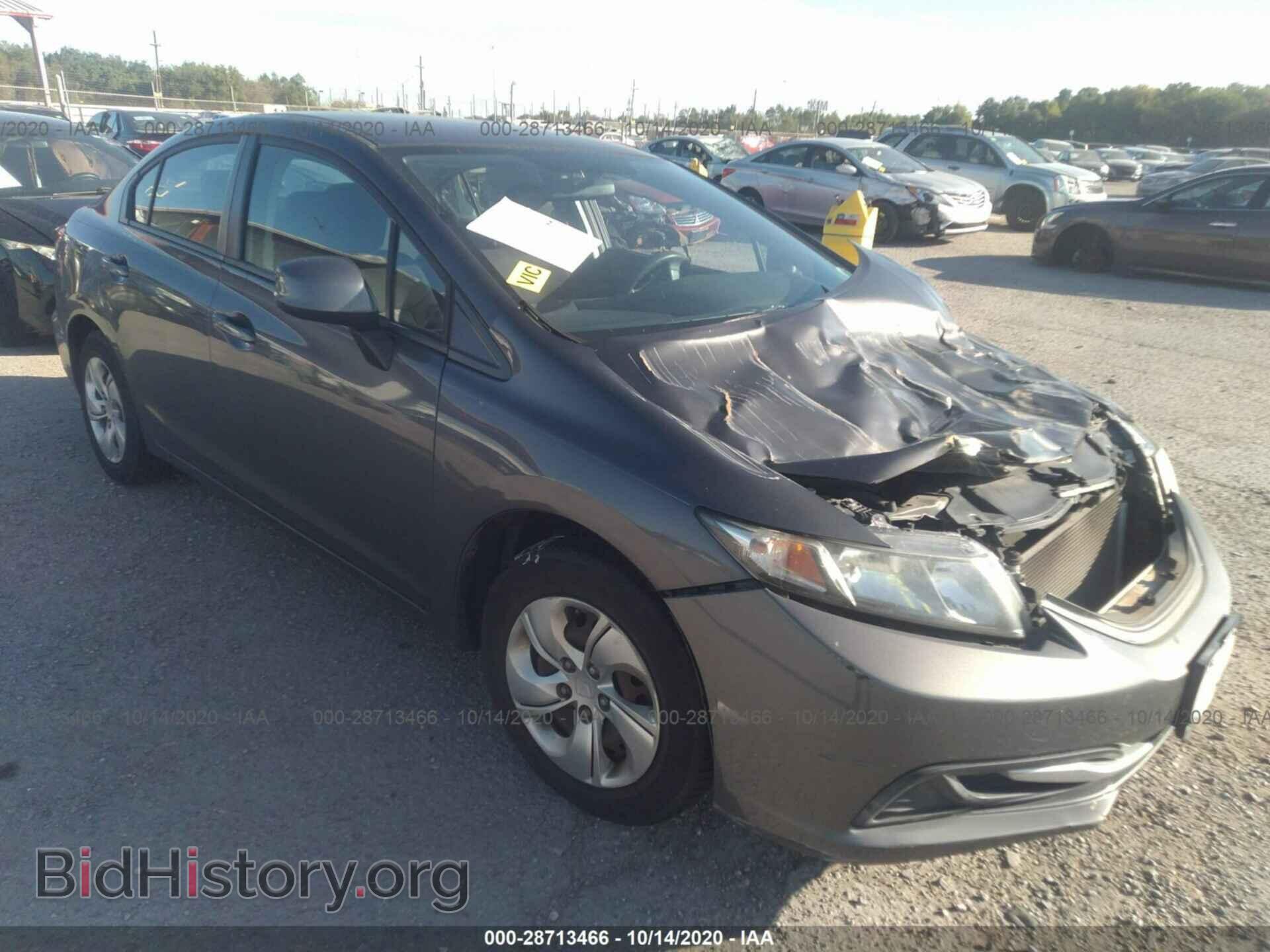 Photo 2HGFB2F58DH557020 - HONDA CIVIC SDN 2013