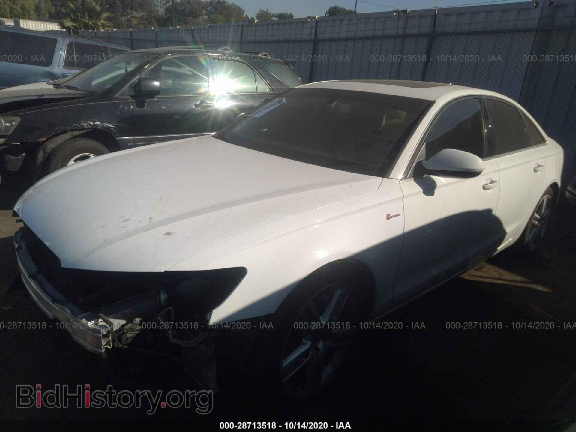 2014 AUDI A6 - VIN: WAUFGAFC3EN146316 - Фото 2