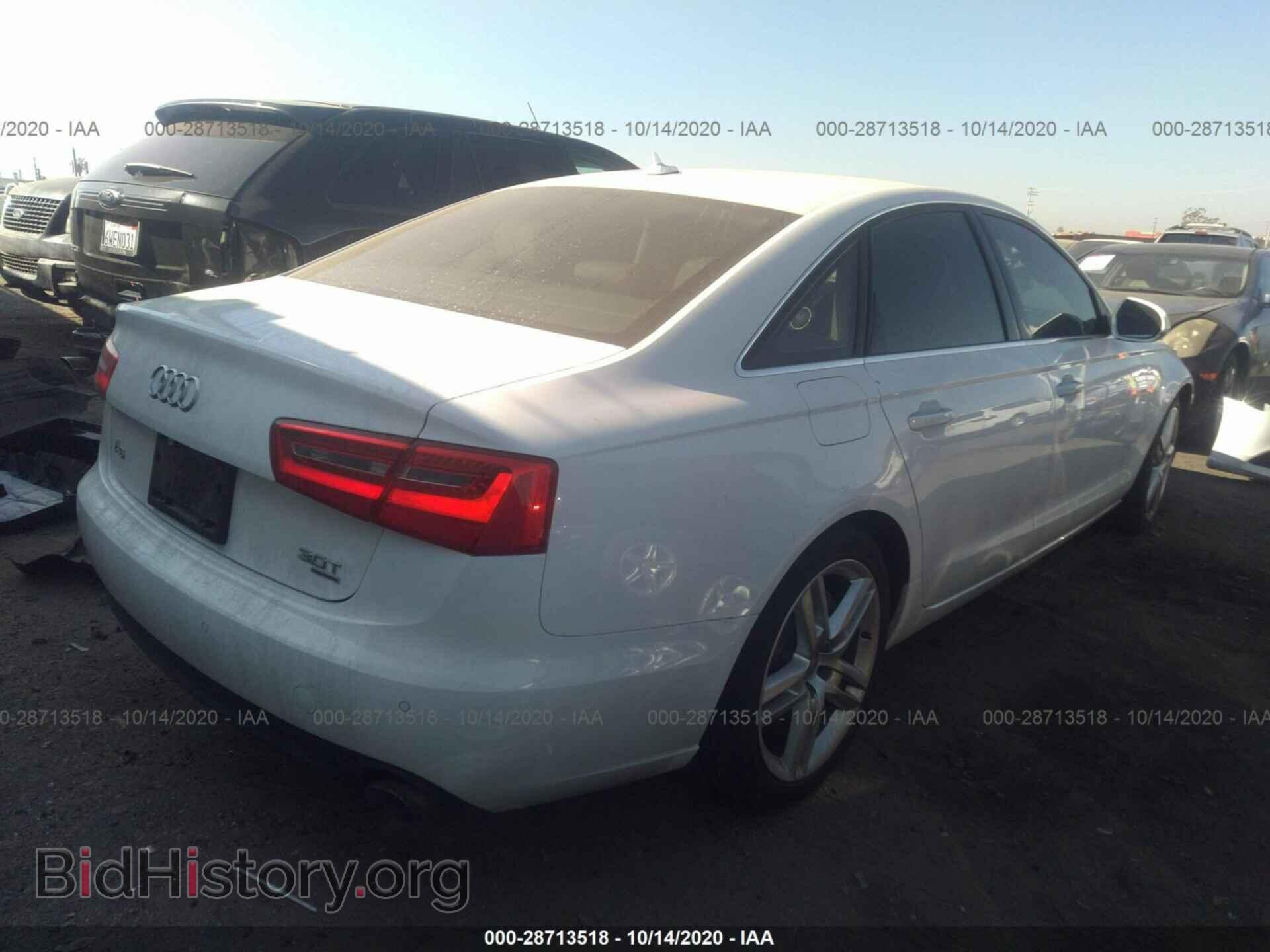 2014 AUDI A6 - VIN: WAUFGAFC3EN146316 - Фото 4
