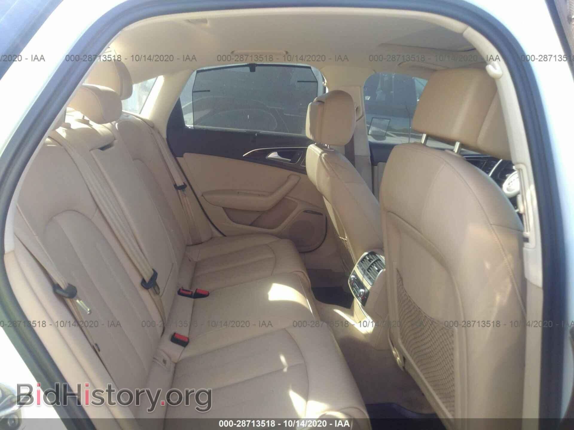 2014 AUDI A6 - VIN: WAUFGAFC3EN146316 - Фото 8