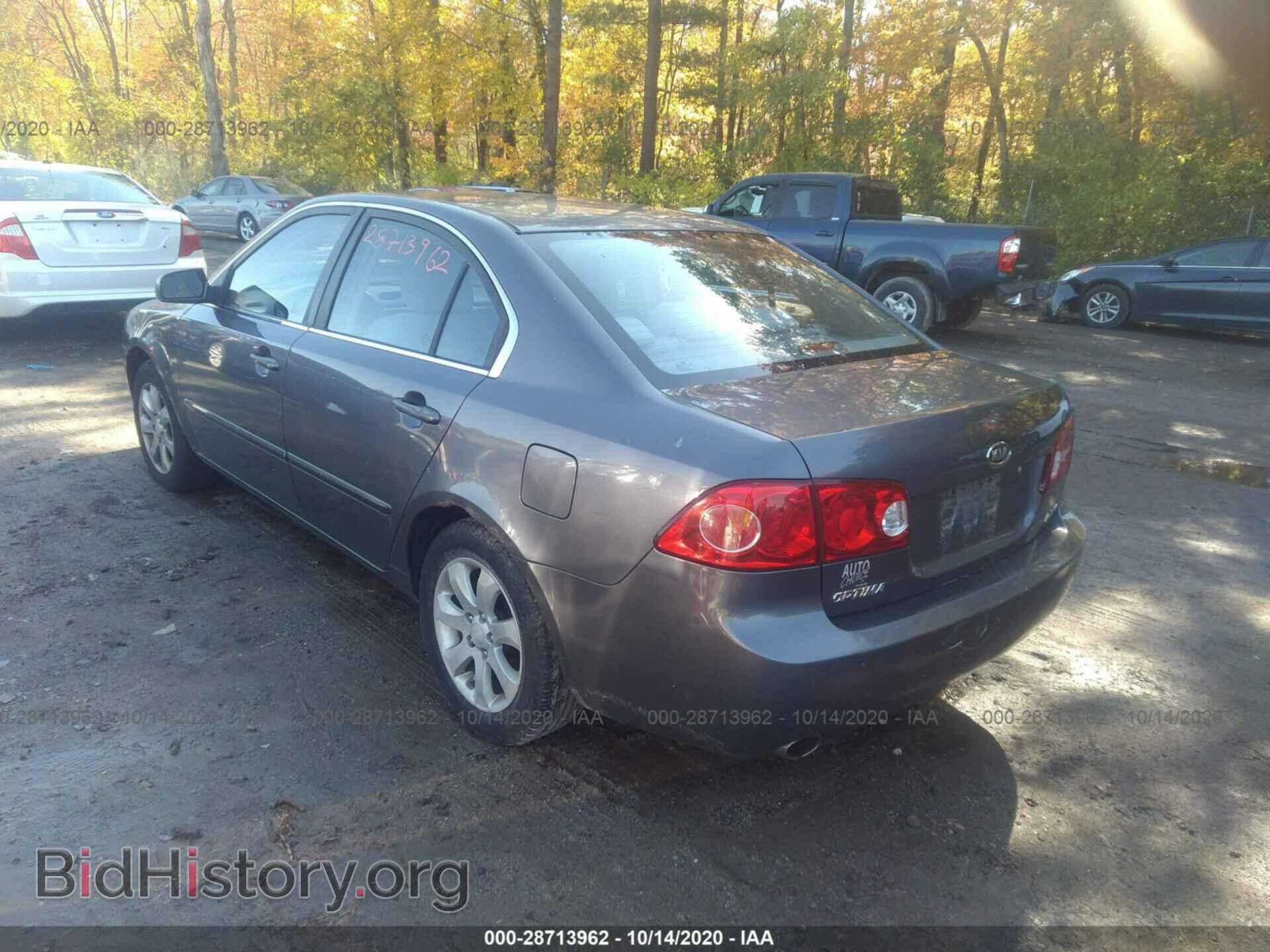 2008 KIA OPTIMA - VIN: KNAGE124385219178 - Фото 3
