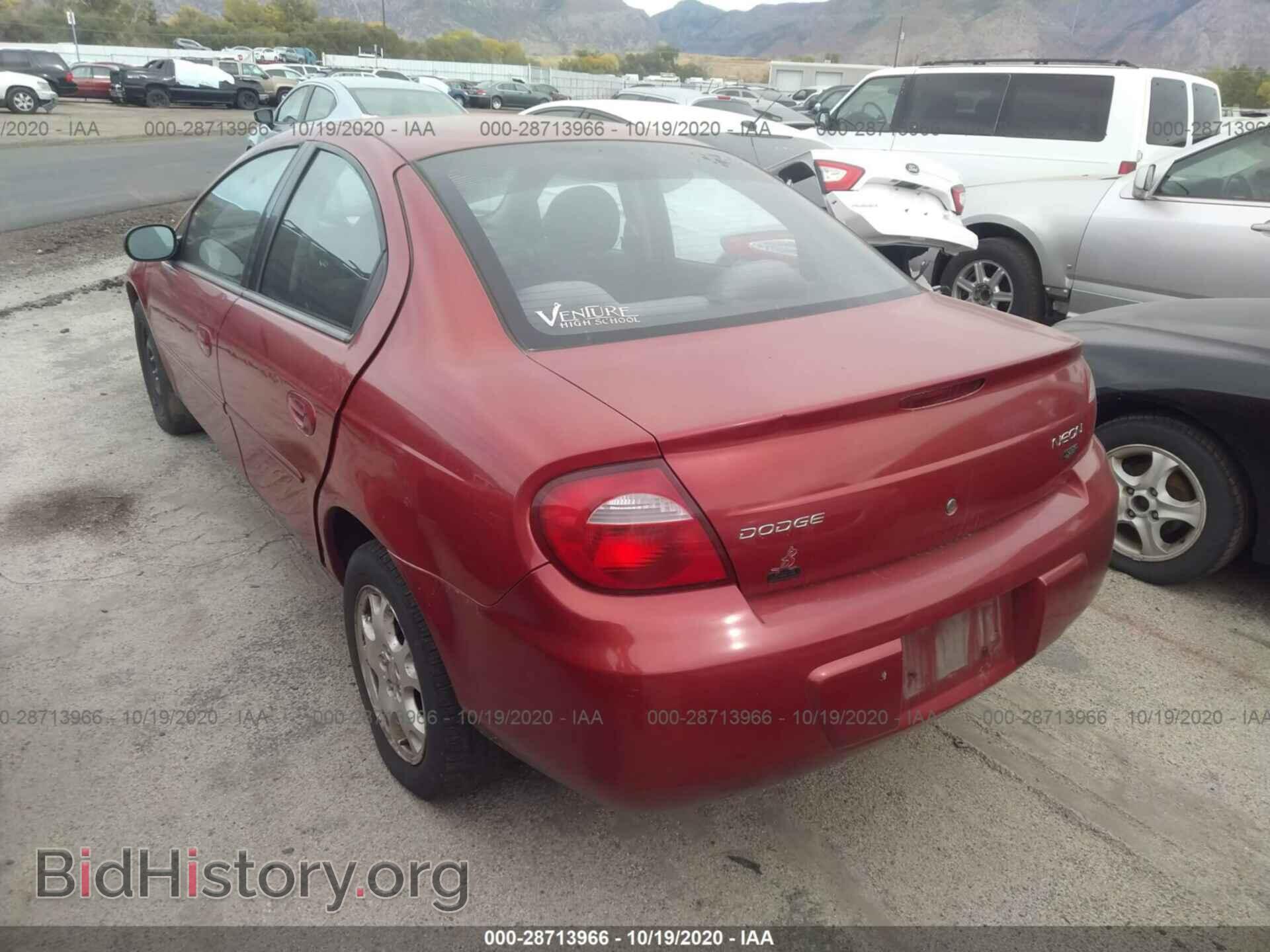 2005 DODGE NEON - VIN: 1B3ES56C35D154914 - Фото 3