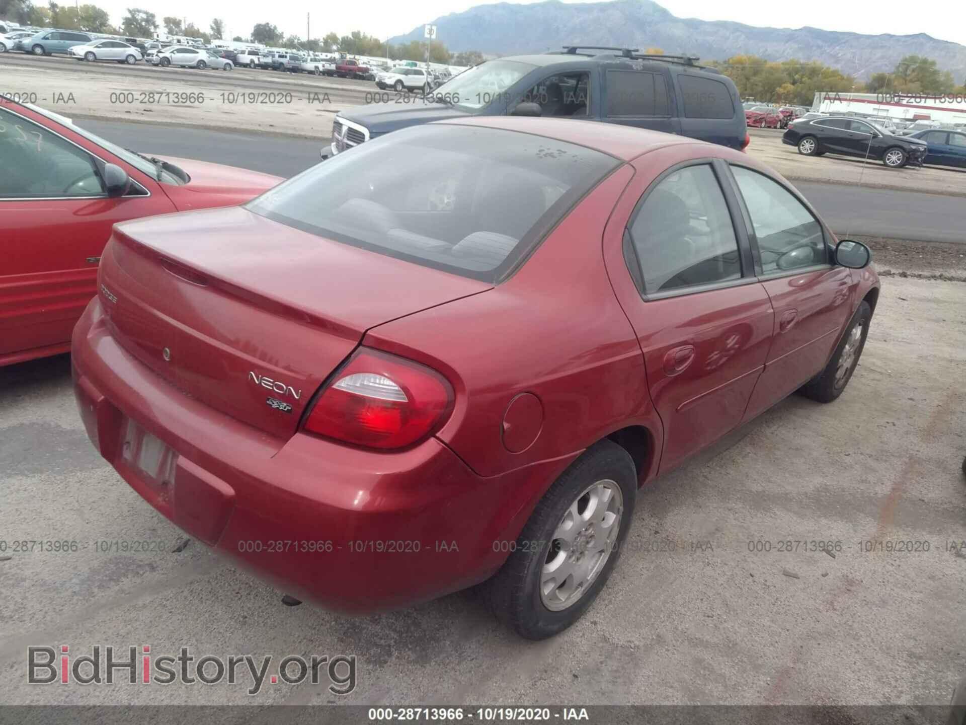 2005 DODGE NEON - VIN: 1B3ES56C35D154914 - Фото 4