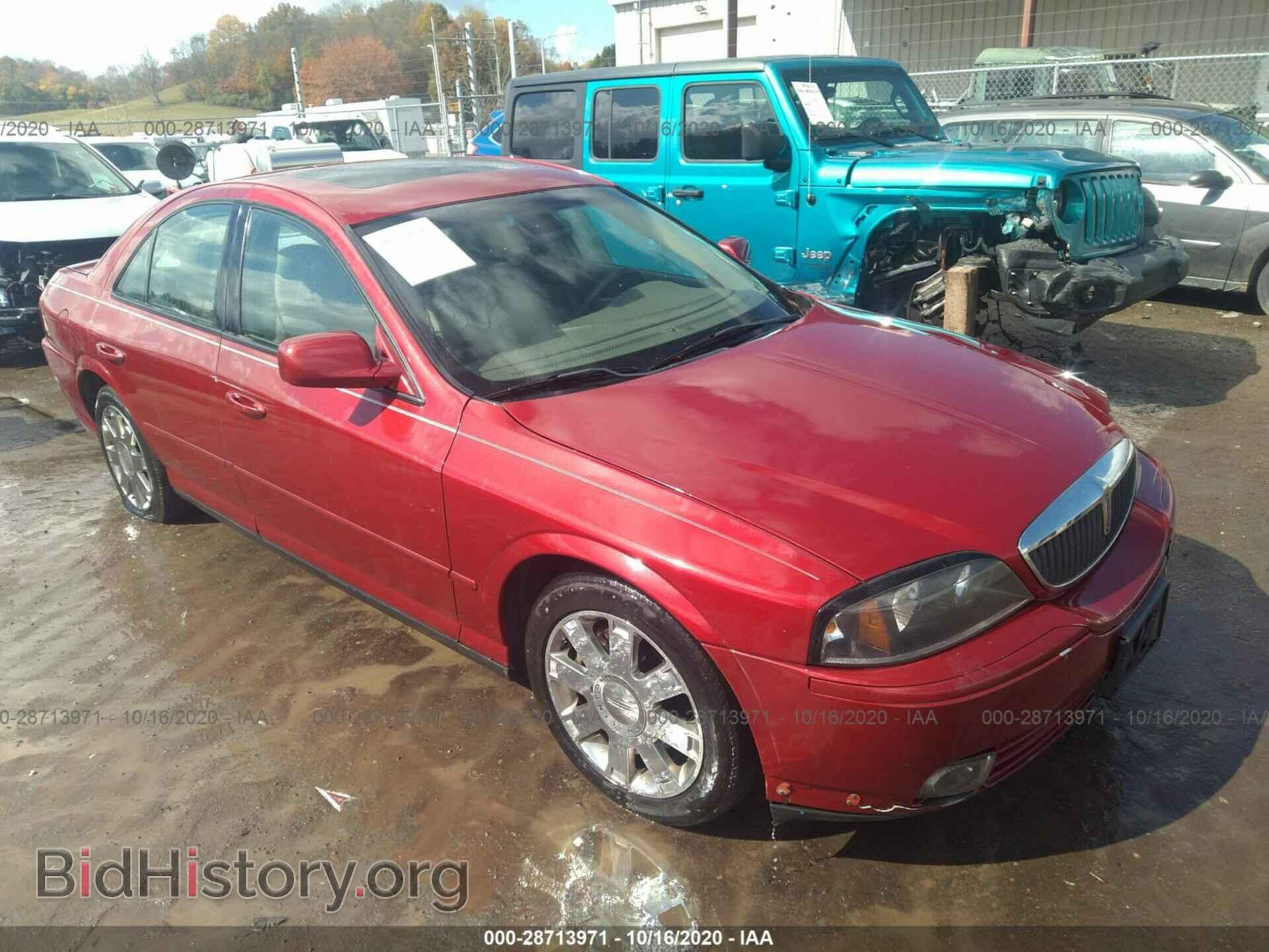 Фотография 1LNHM87A94Y617176 - LINCOLN LS 2004