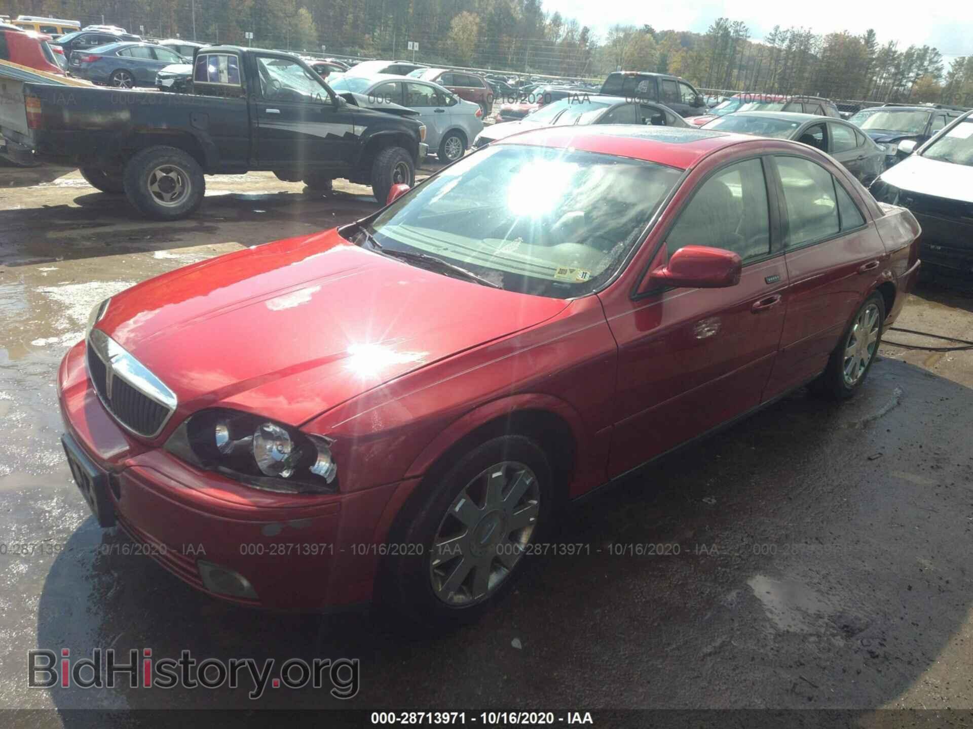 2004 LINCOLN LS - VIN: 1LNHM87A94Y617176 - Фото 2