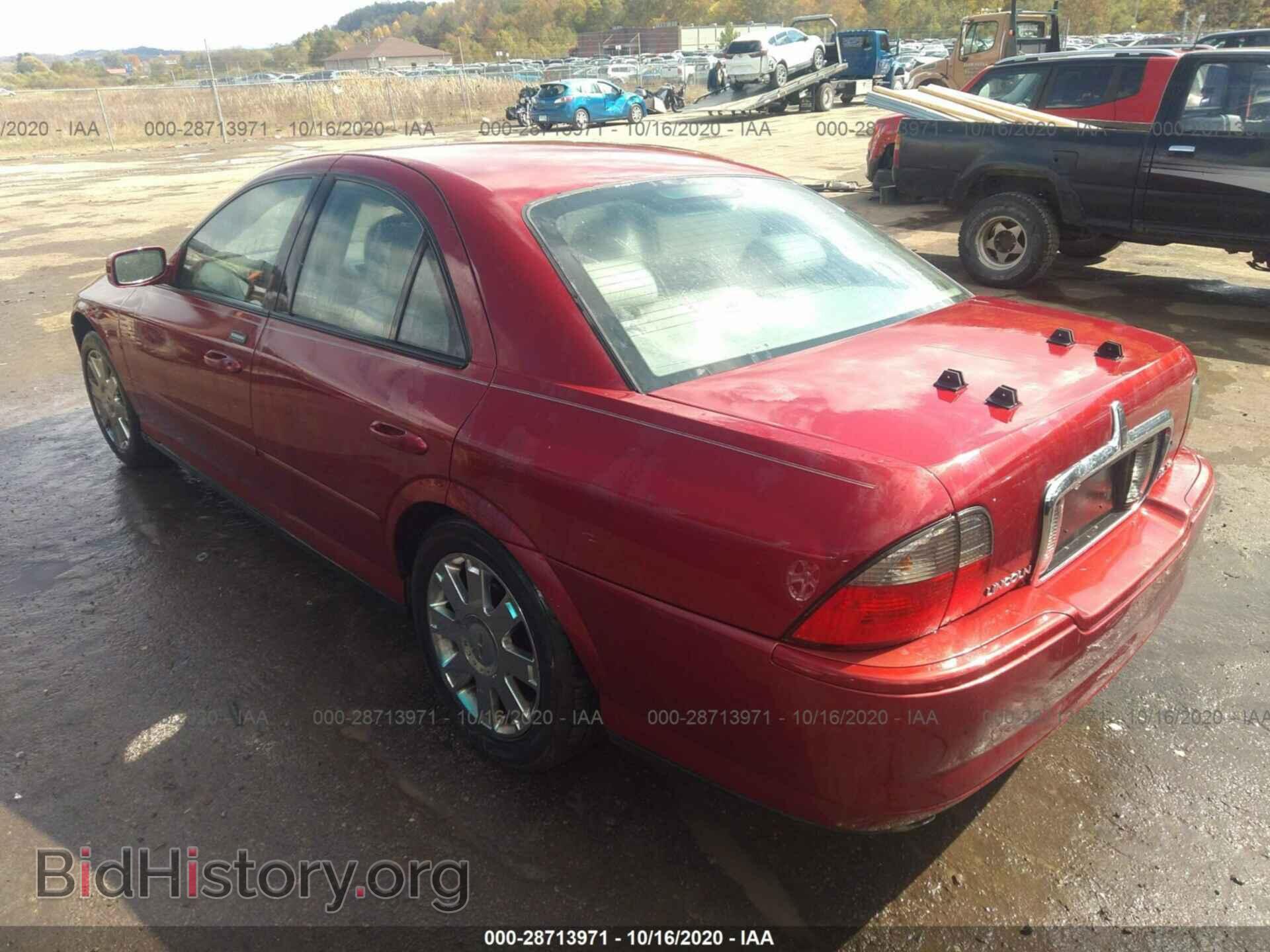 2004 LINCOLN LS - VIN: 1LNHM87A94Y617176 - Фото 3