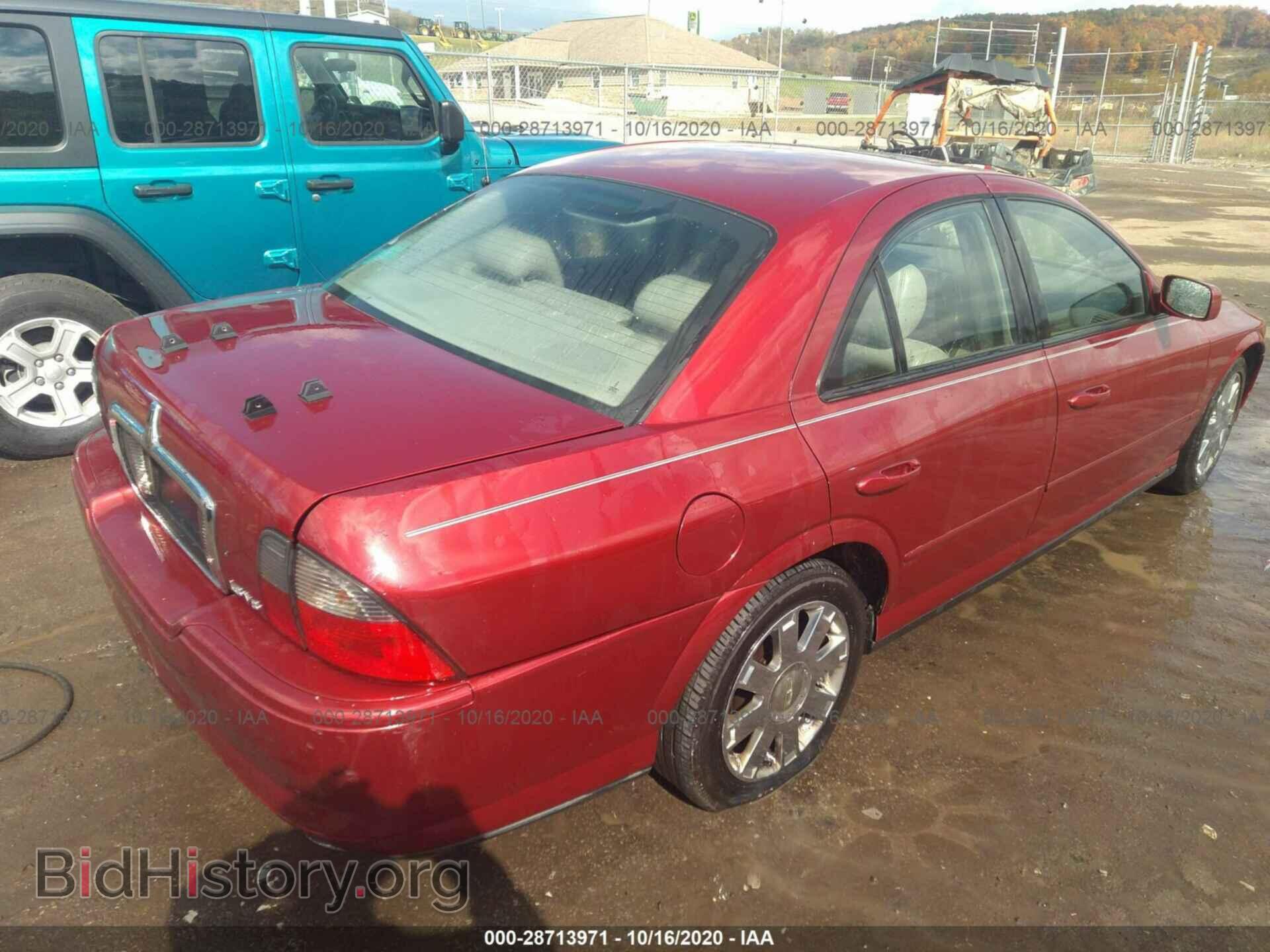 2004 LINCOLN LS - VIN: 1LNHM87A94Y617176 - Фото 4