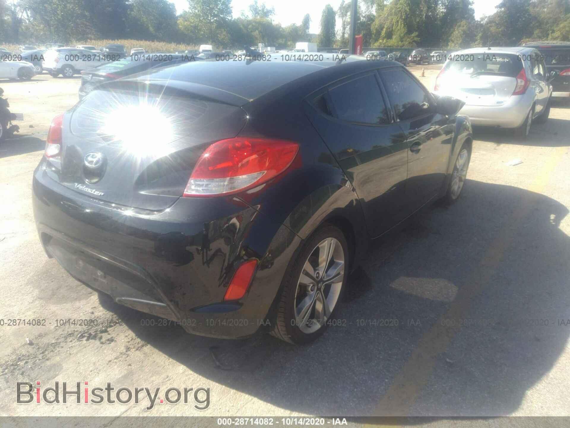 2017 HYUNDAI VELOSTER - VIN: KMHTC6AD4HU324626 - Фото 4