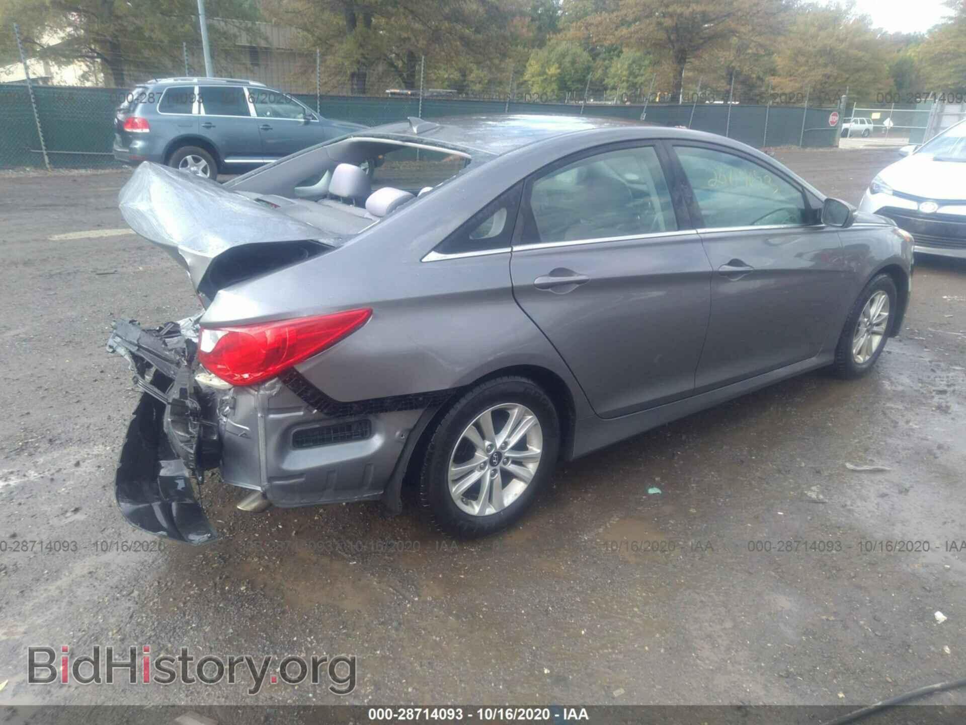 2014 HYUNDAI SONATA - VIN: 5NPEB4AC6EH913386 - Фото 4