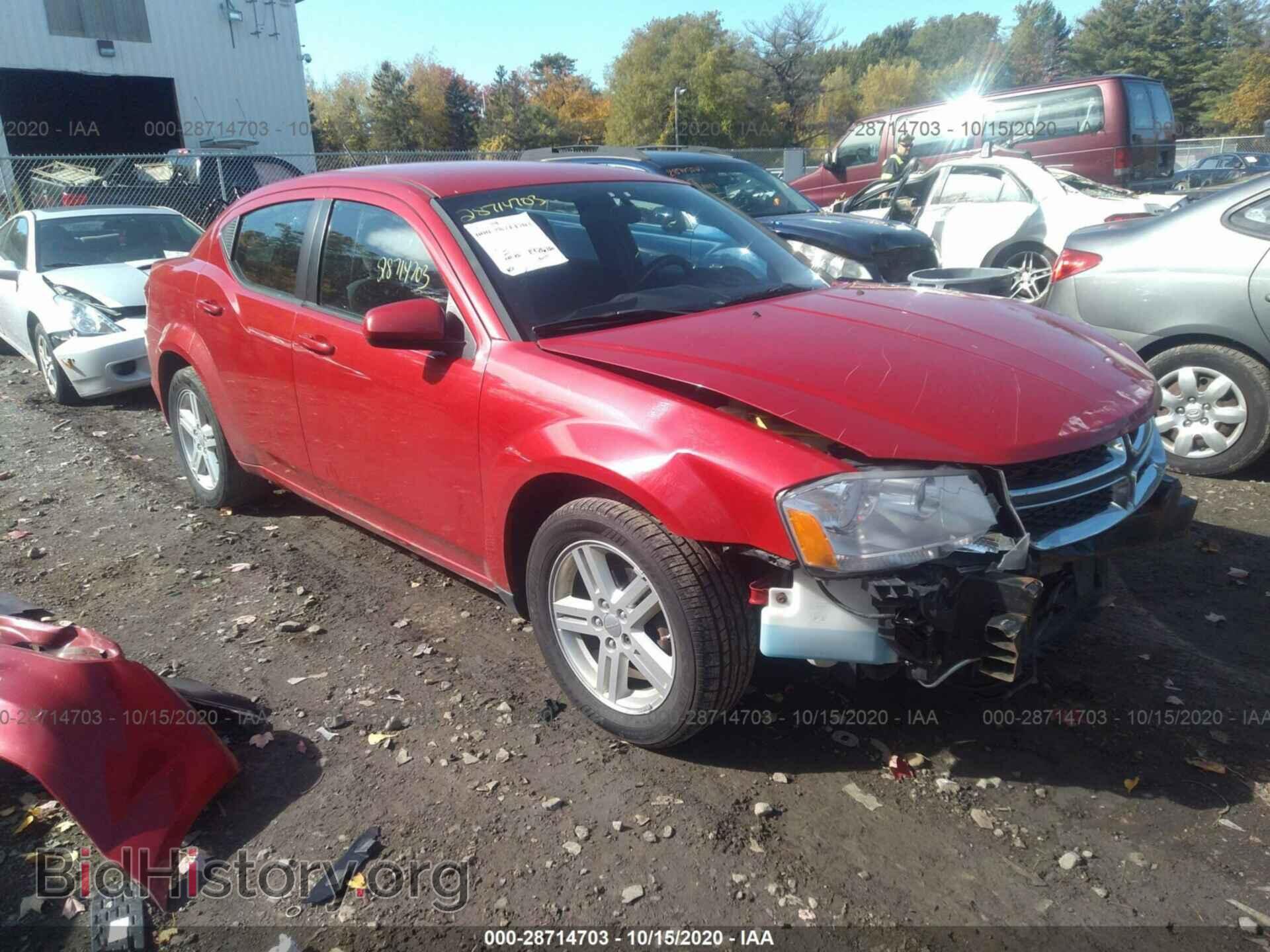 Photo 1C3CDZCB1CN234226 - DODGE AVENGER 2012