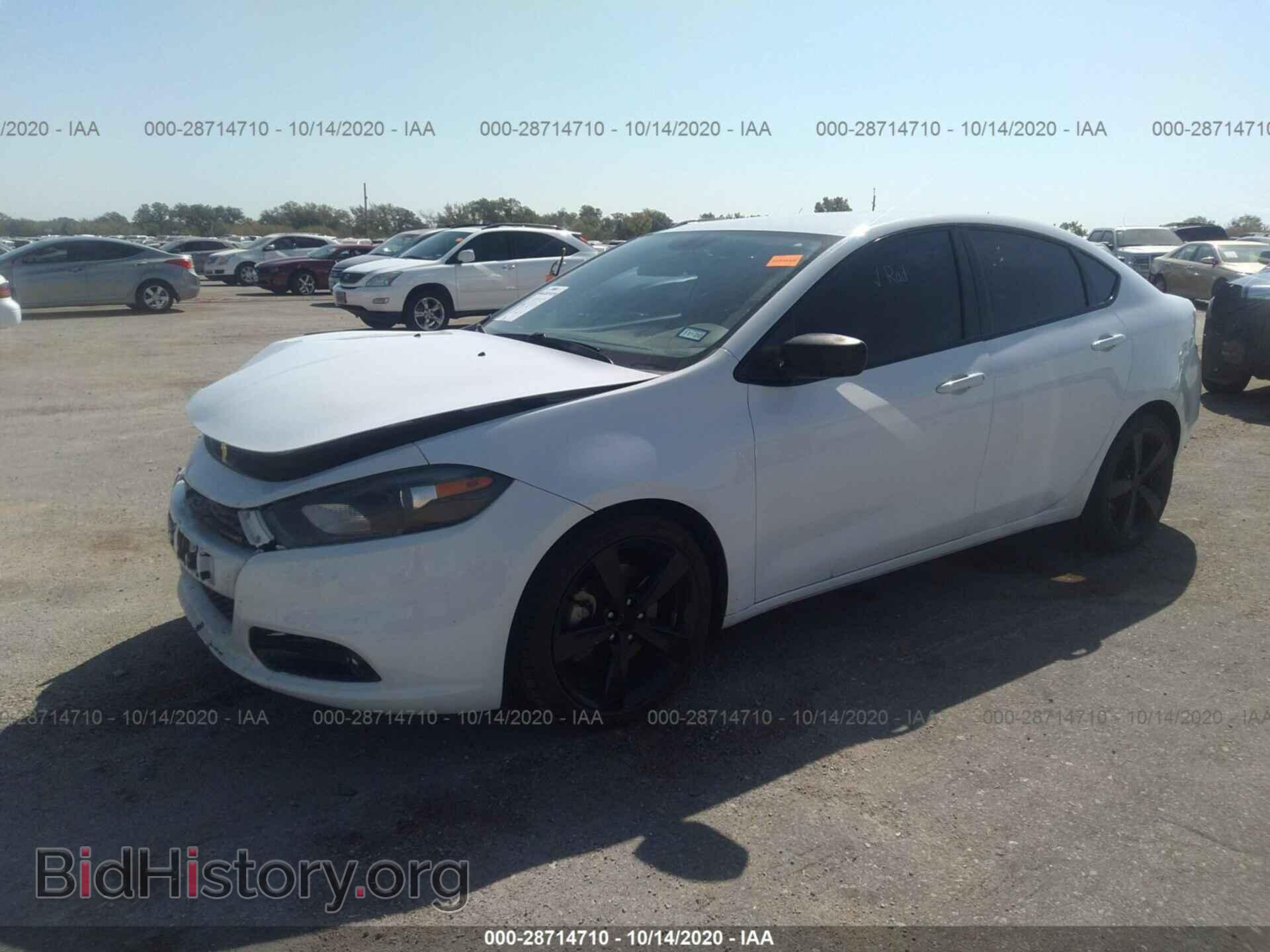 2016 DODGE DART - VIN: 1C3CDFBB9GD516707 - Фото 2