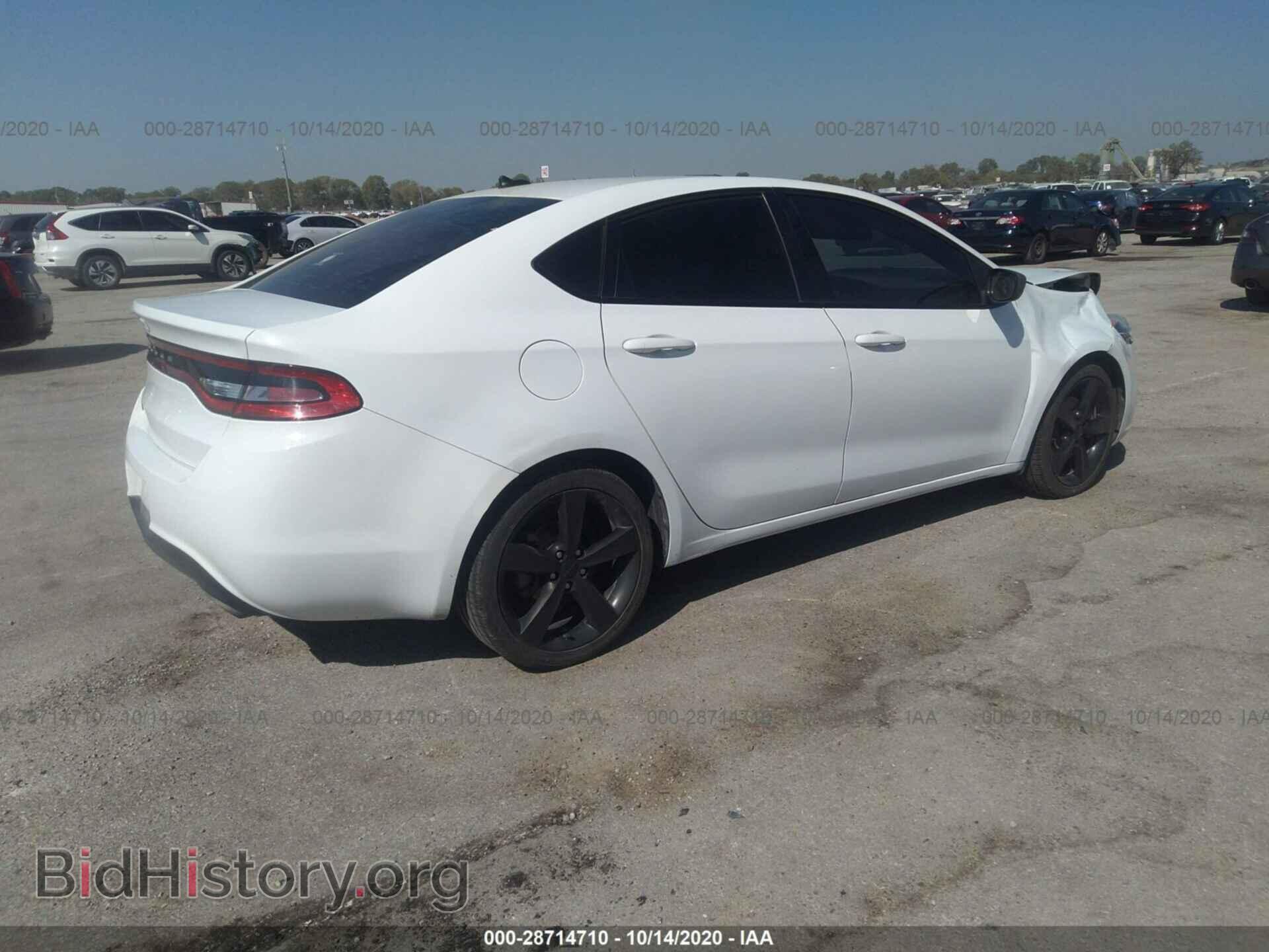 2016 DODGE DART - VIN: 1C3CDFBB9GD516707 - Фото 4