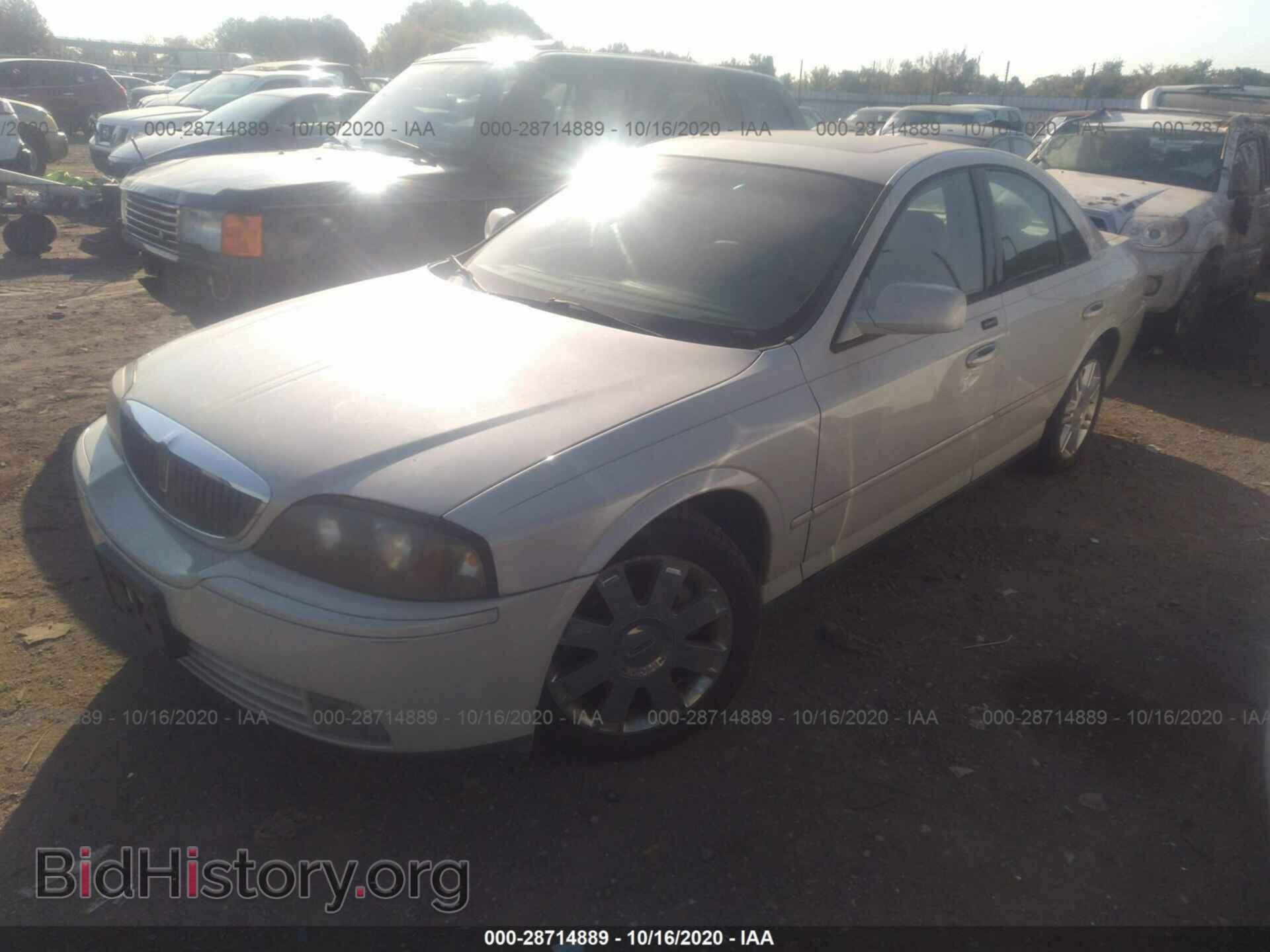 2005 LINCOLN LS - VIN: 1LNHM87A95Y608947 - Фото 2