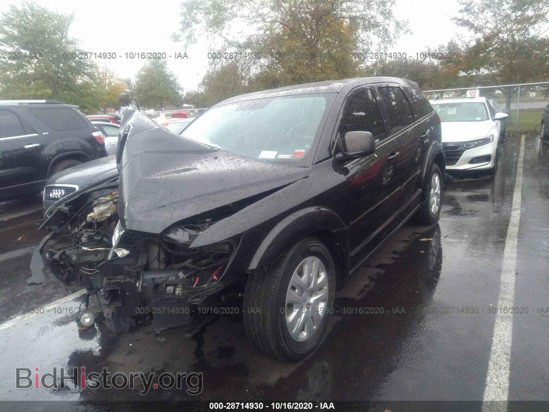 2013 DODGE JOURNEY - VIN: 3C4PDCAB2DT700972 - Фото 2