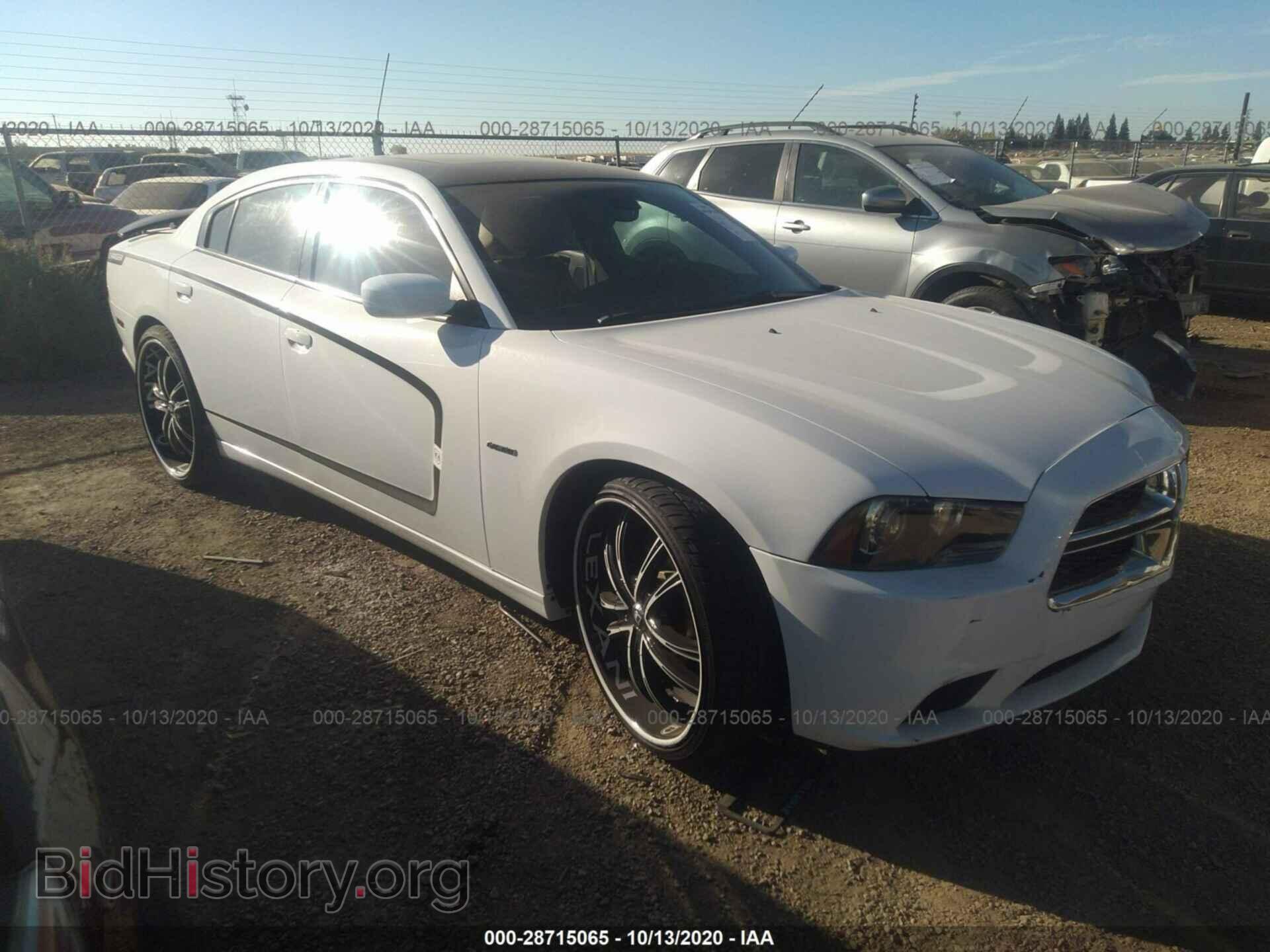 Photo 2C3CDXCT7CH271321 - DODGE CHARGER 2012