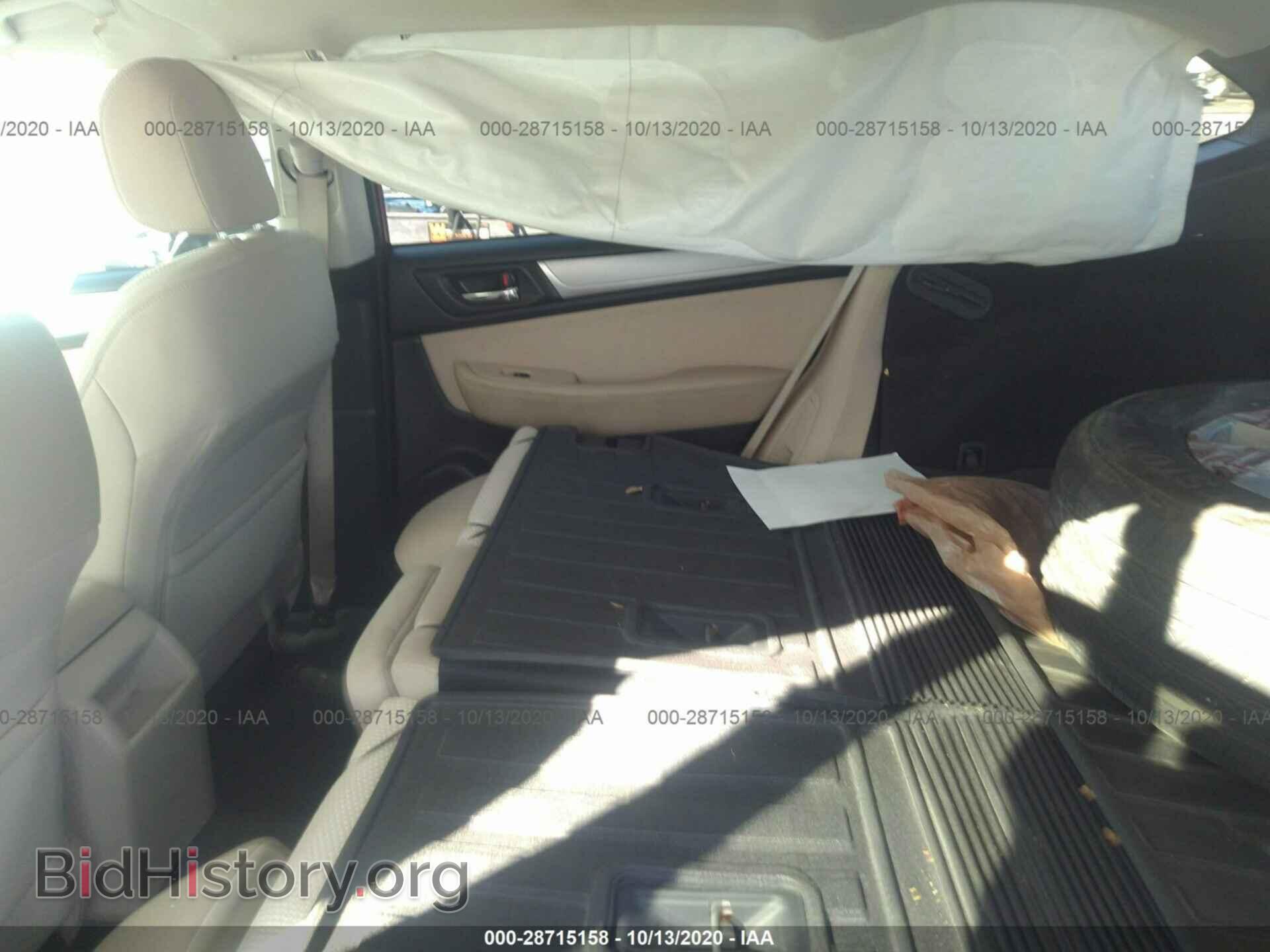 2015 SUBARU OUTBACK - VIN: 4S4BSADC6F3345470 - Фото 8