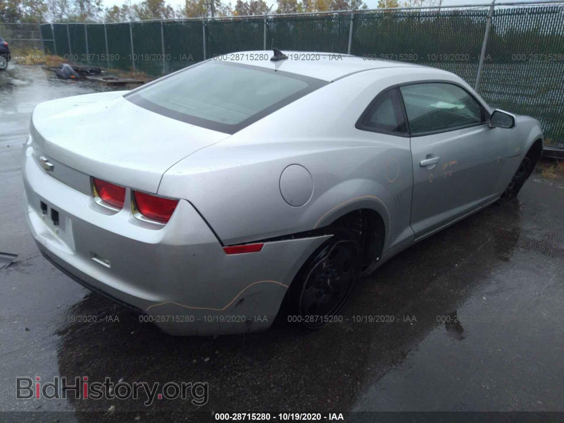 2010 CHEVROLET CAMARO - VIN: 2G1FA1EV3A9155255 - Фото 4