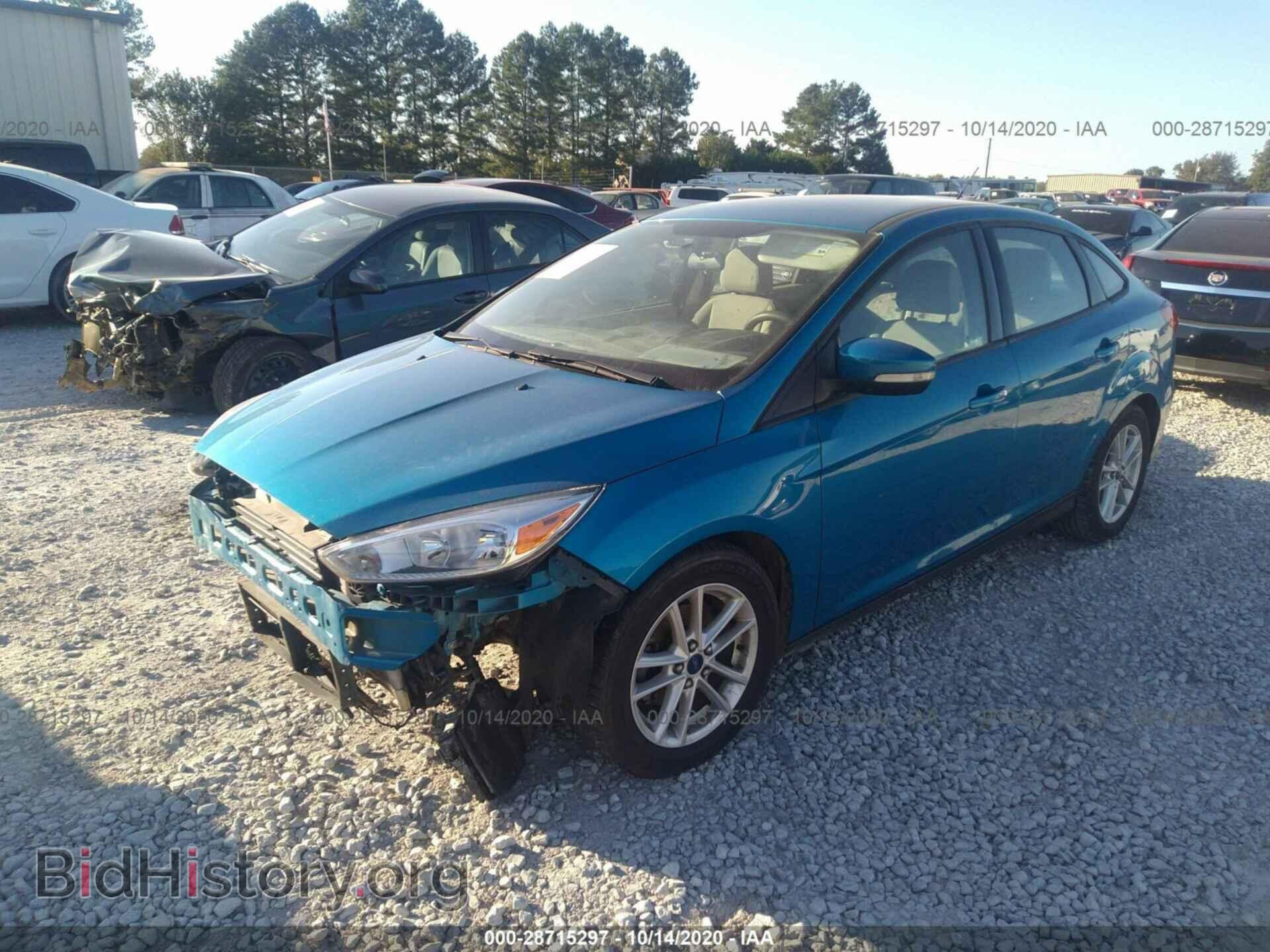 2015 FORD FOCUS - VIN: 1FADP3F2XFL378217 - Фото 2