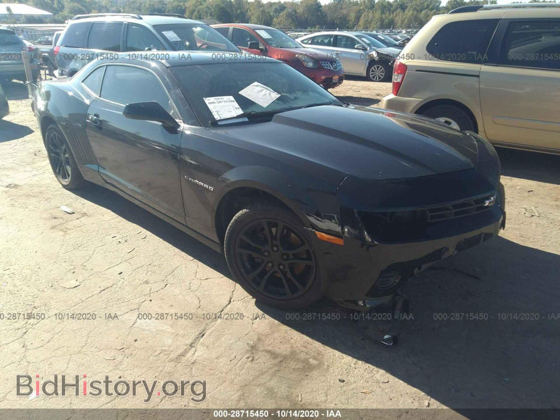 Фотография 2G1FB1E33F9293719 - CHEVROLET CAMARO 2015