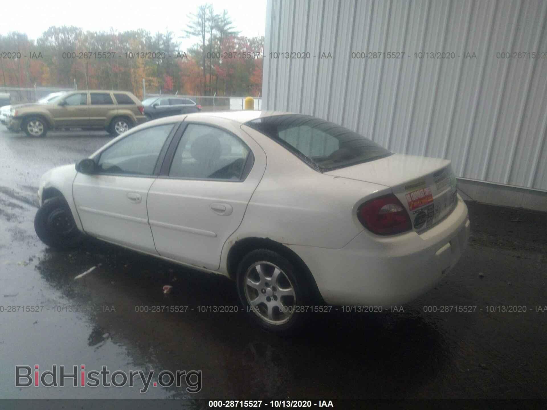 2005 DODGE NEON - VIN: 1B3ES56C55D243495 - Фото 3