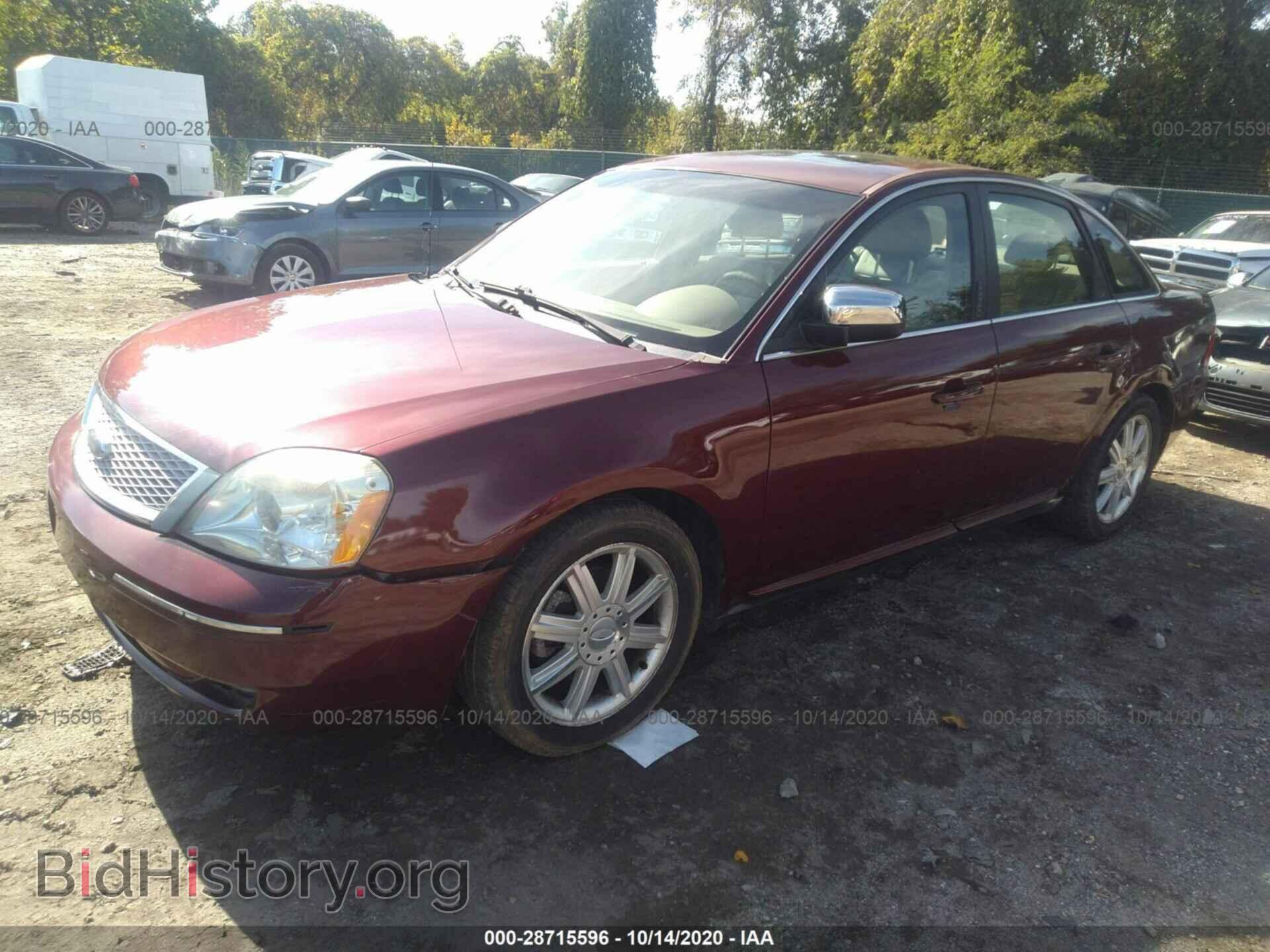 2007 FORD FIVE HUNDRED - VIN: 1FAHP251X7G139670 - Фото 2