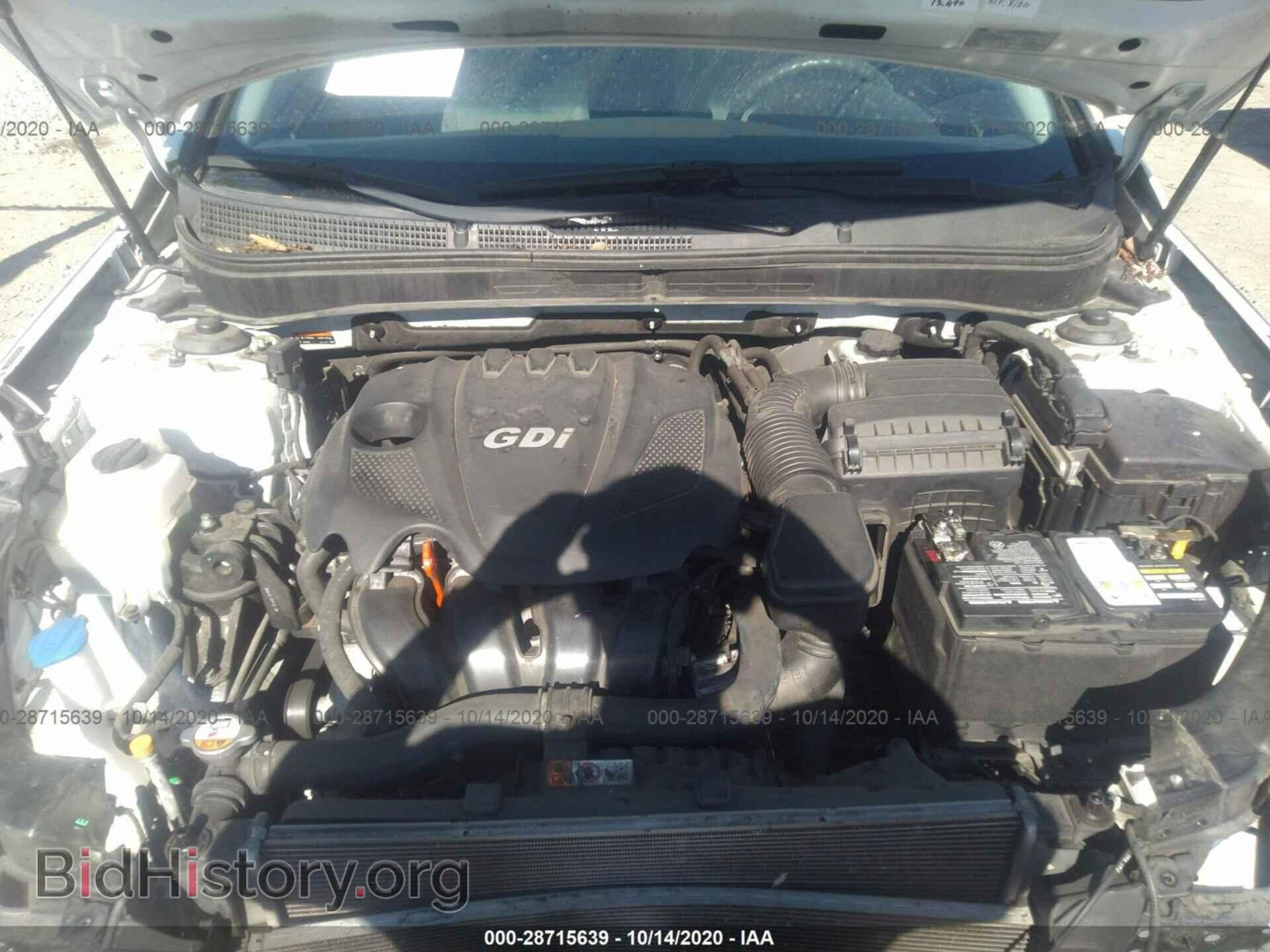 2014 HYUNDAI SONATA - VIN: 5NPEB4AC8EH814861 - Фото 10
