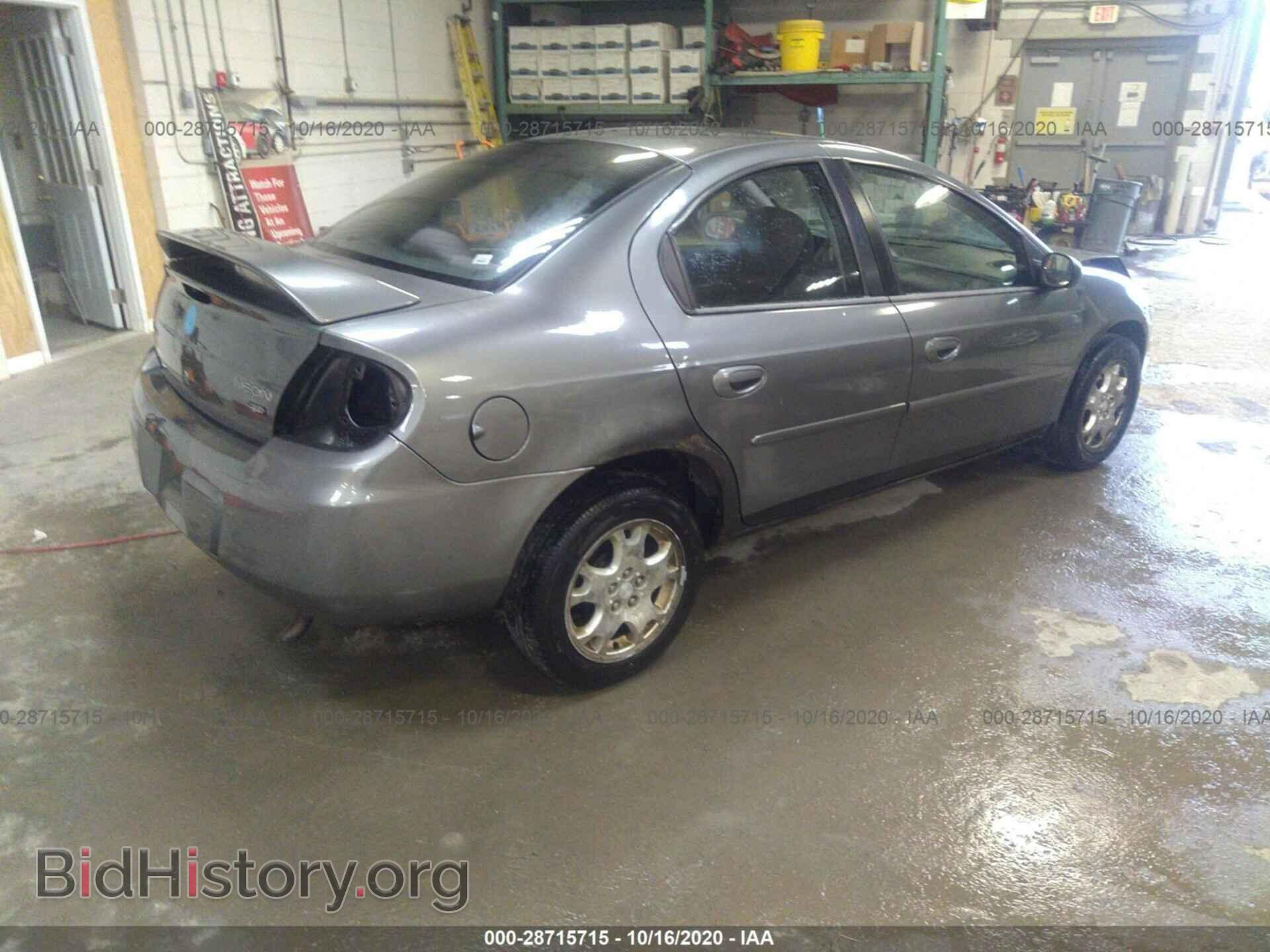 2005 DODGE NEON - VIN: 1B3ES56C05D200537 - Фото 4