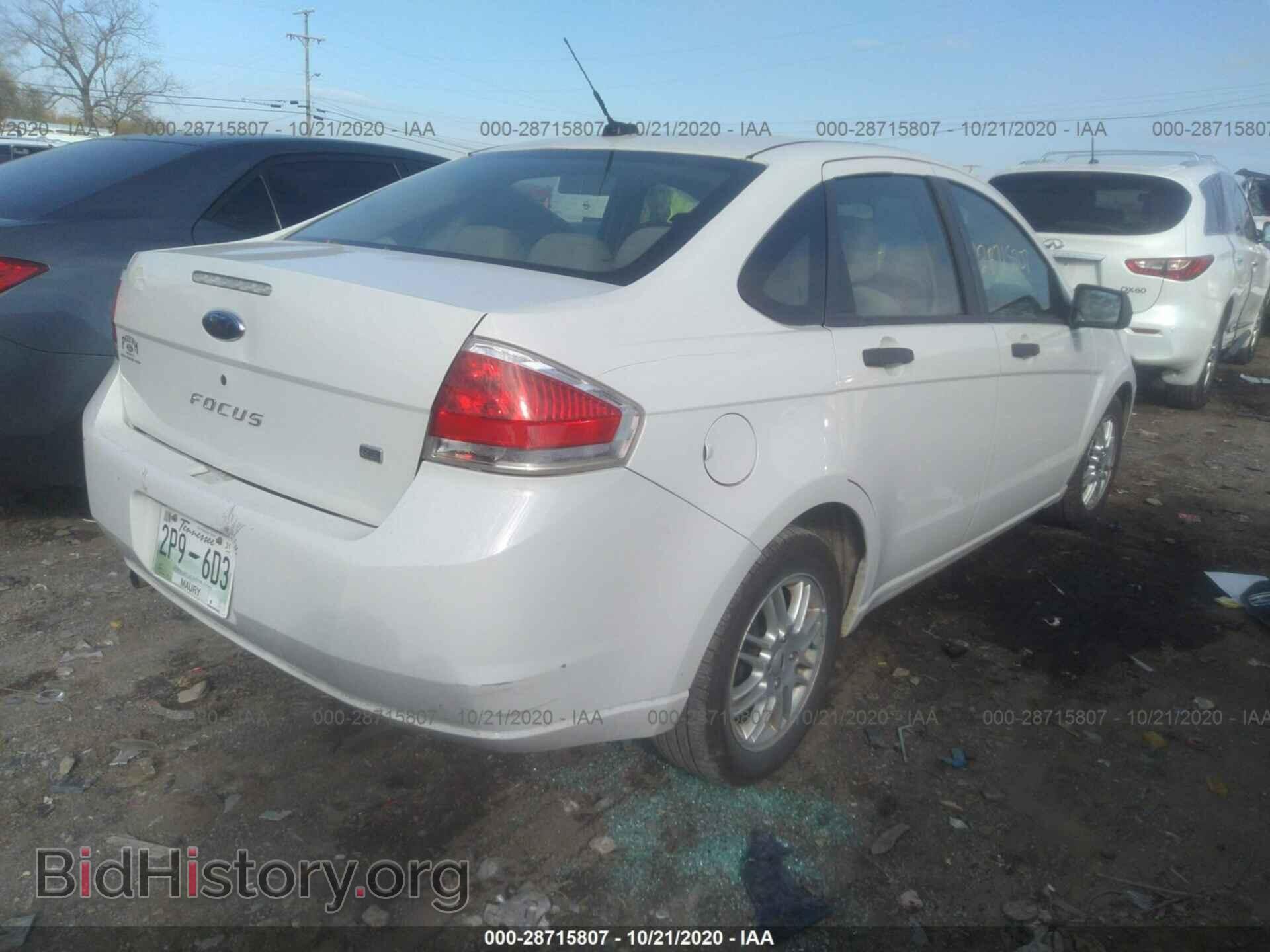2009 FORD FOCUS - VIN: 1FAHP35N99W178462 - Фото 4