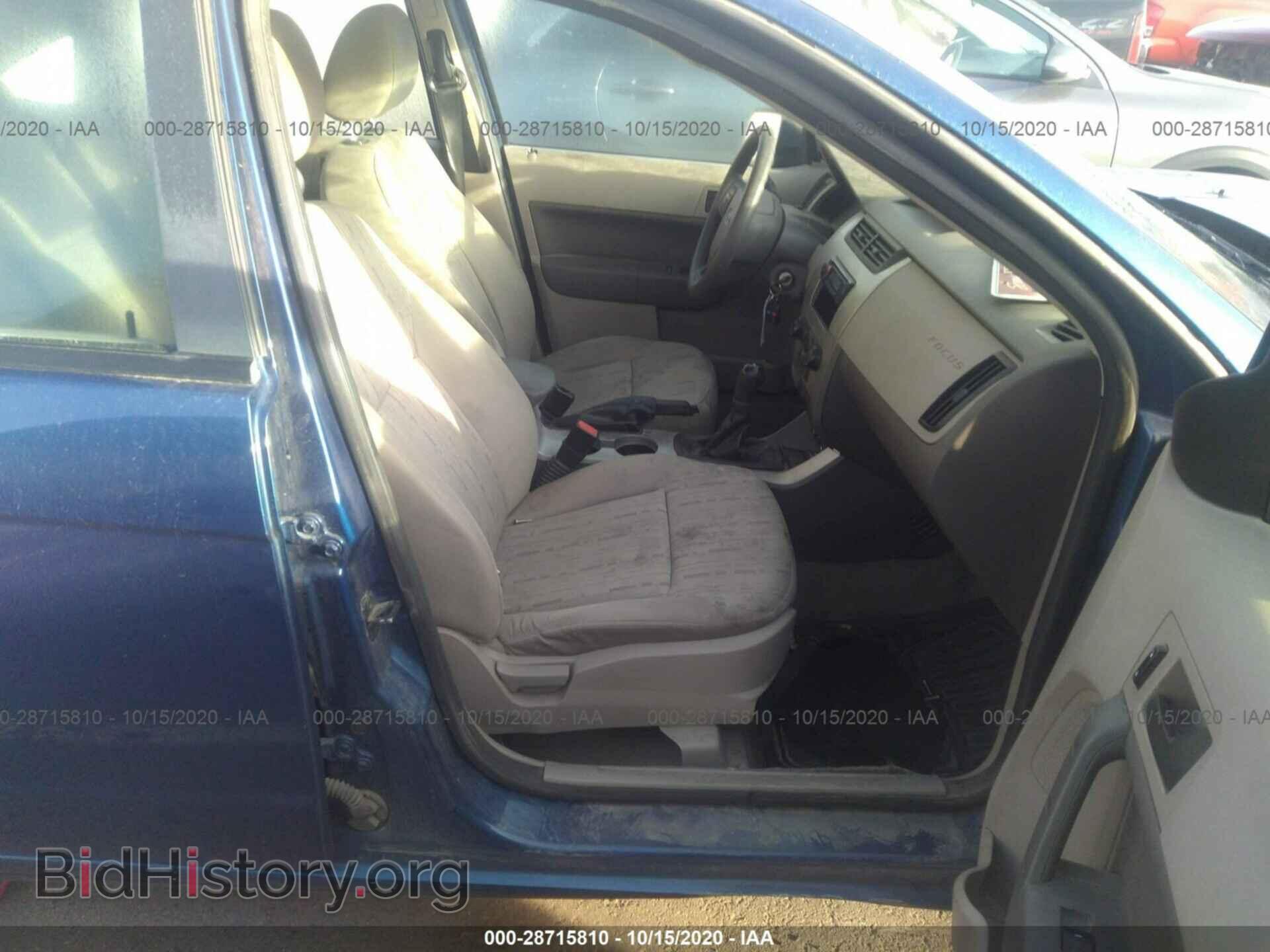 2008 FORD FOCUS - VIN: 1FAHP35N98W175351 - Фото 5