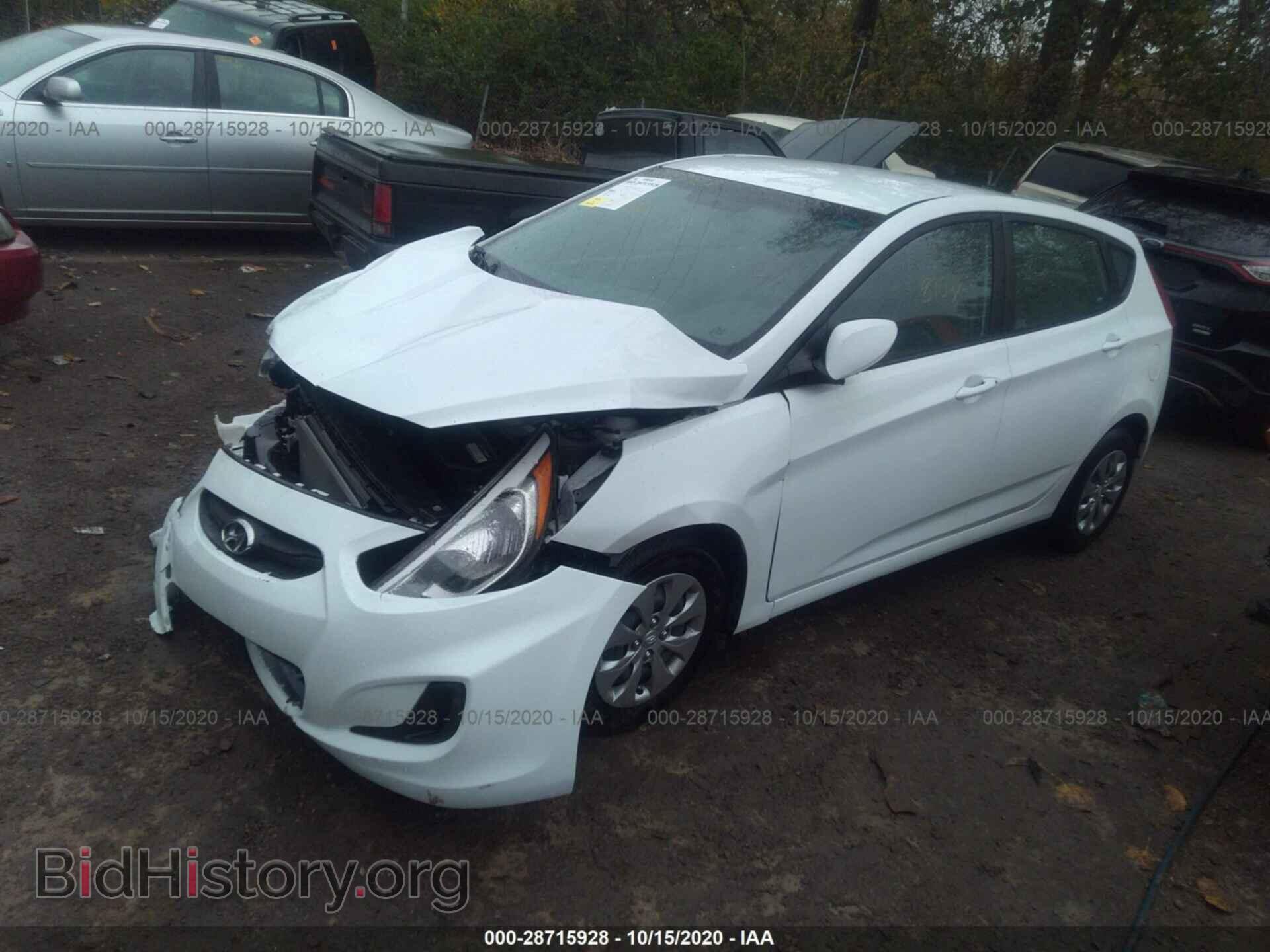 2017 HYUNDAI ACCENT - VIN: KMHCT5AE2HU301865 - Фото 2
