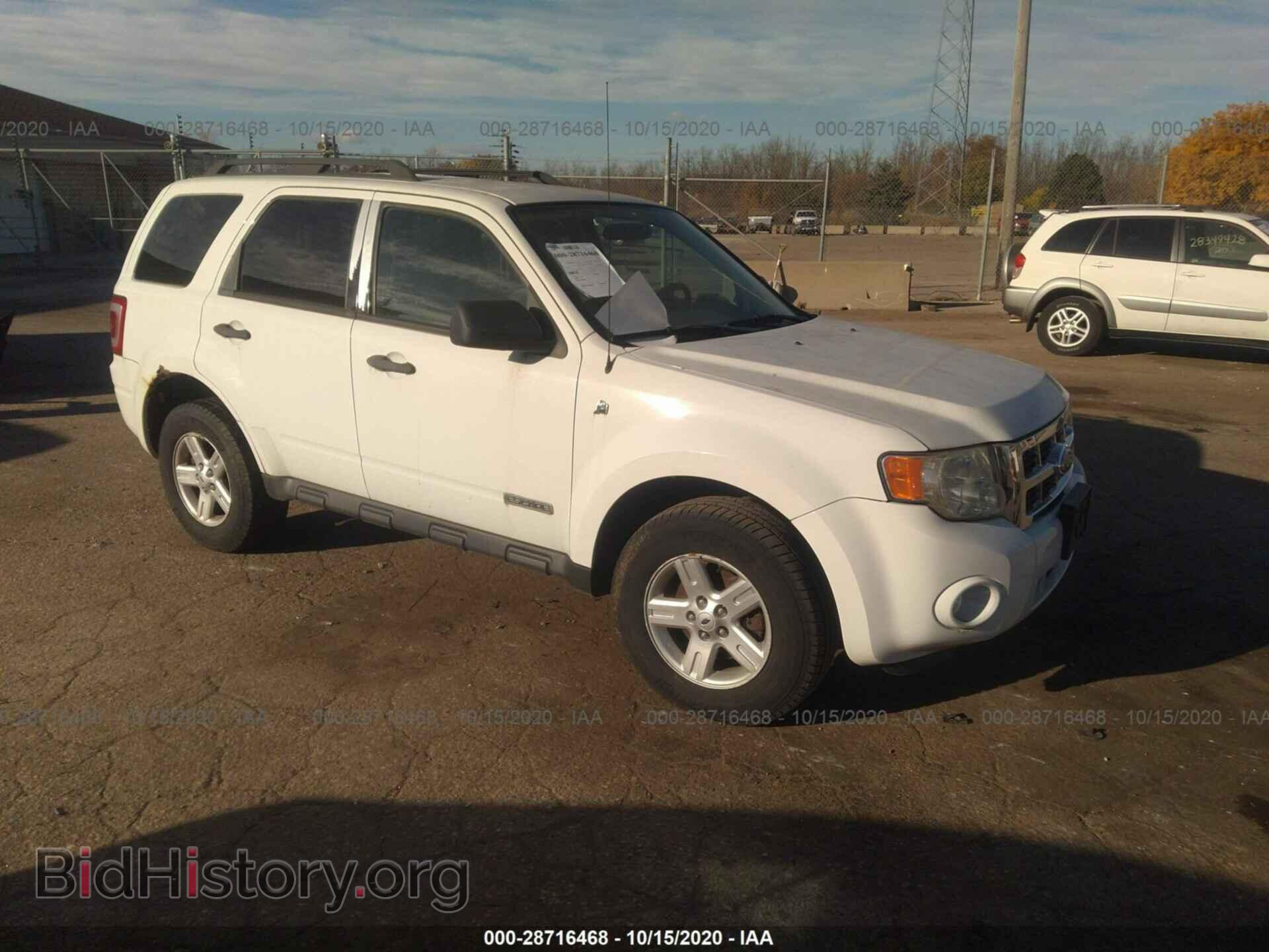Фотография 1FMCU59H48KA24062 - FORD ESCAPE 2008