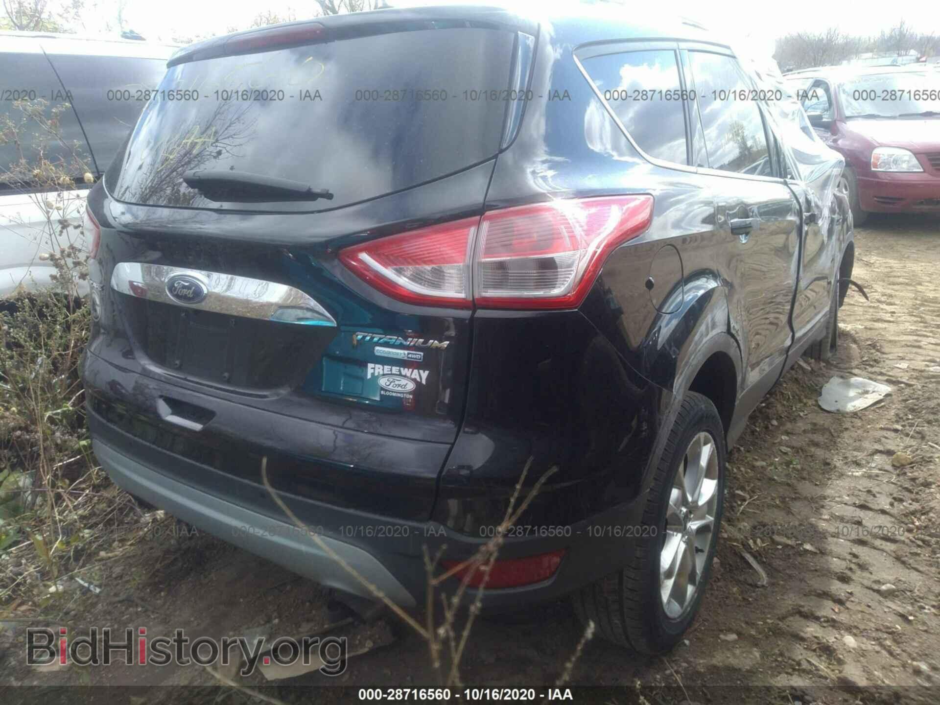 2014 FORD ESCAPE - VIN: 1FMCU9JX6EUD01322 - Фото 4