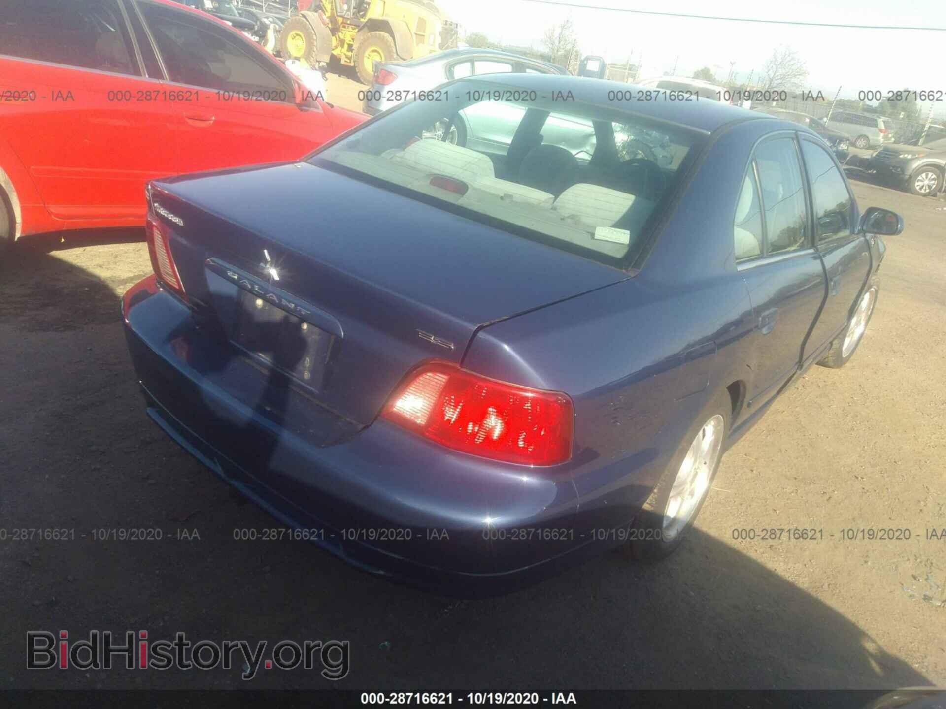2002 MITSUBISHI GALANT - VIN: 4A3AA46H32E139225 - Фото 4