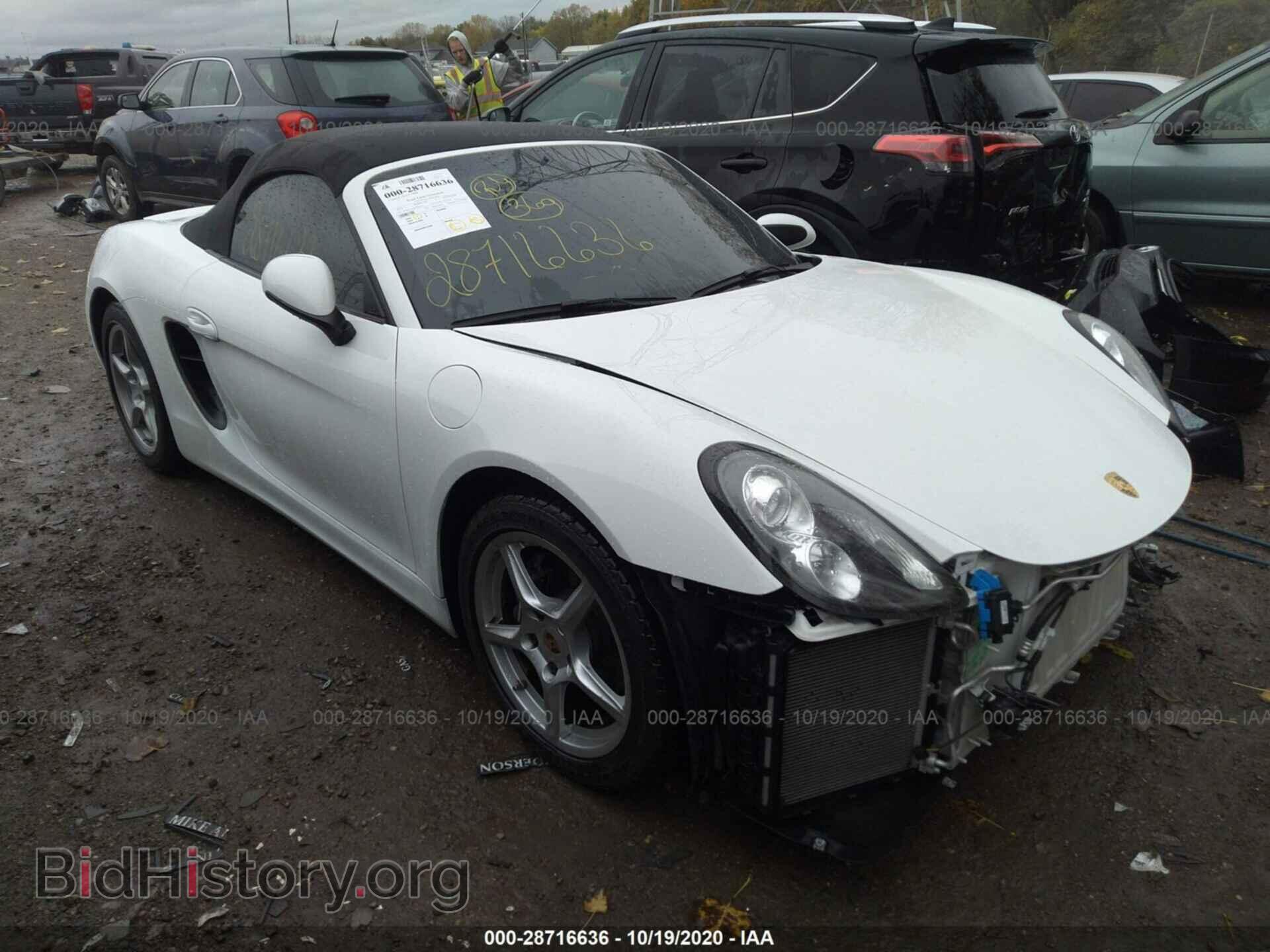Photo WP0CA2A85FS120352 - PORSCHE BOXSTER 2015