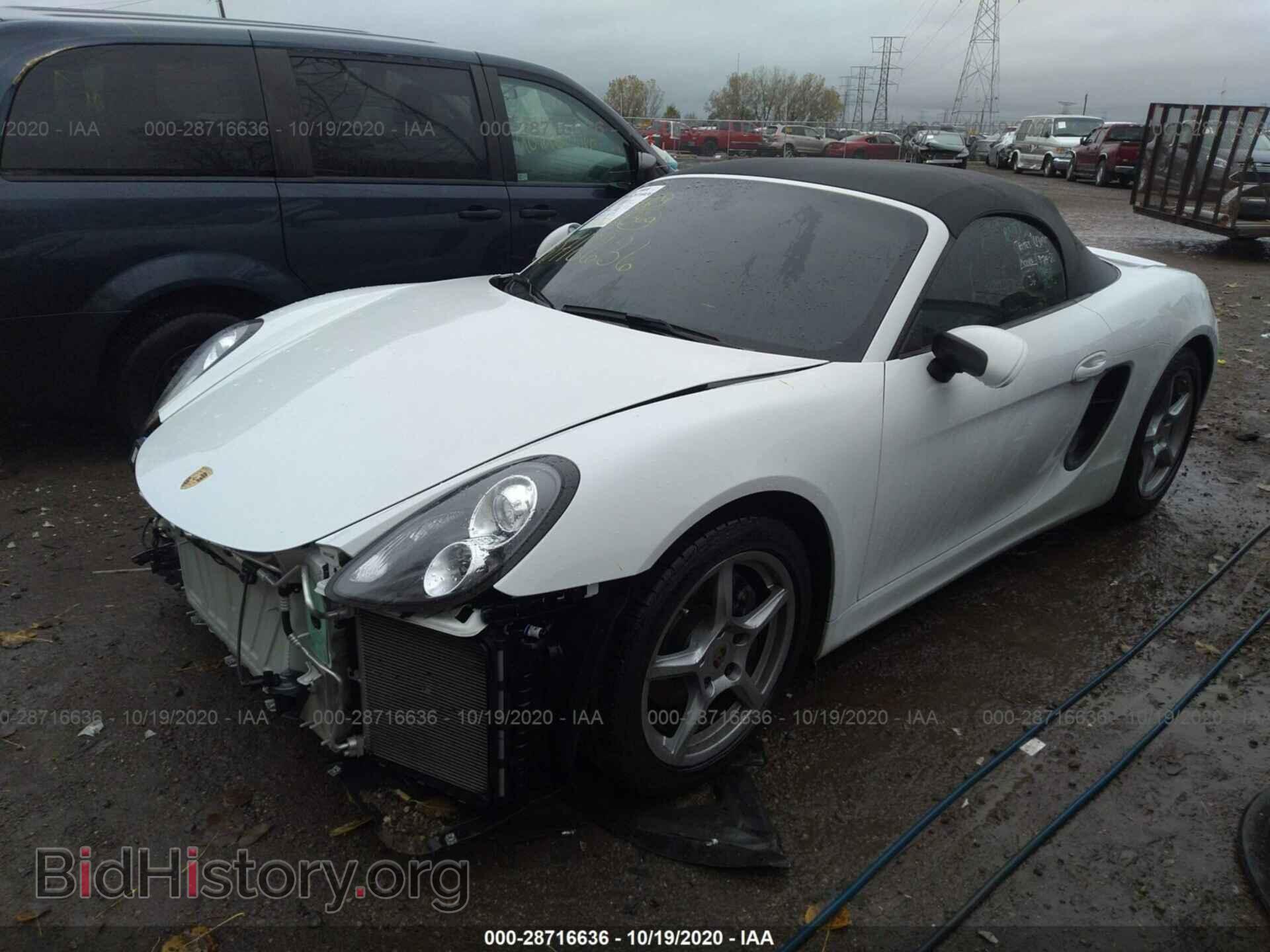 2015 PORSCHE BOXSTER - VIN: WP0CA2A85FS120352 - Фото 2