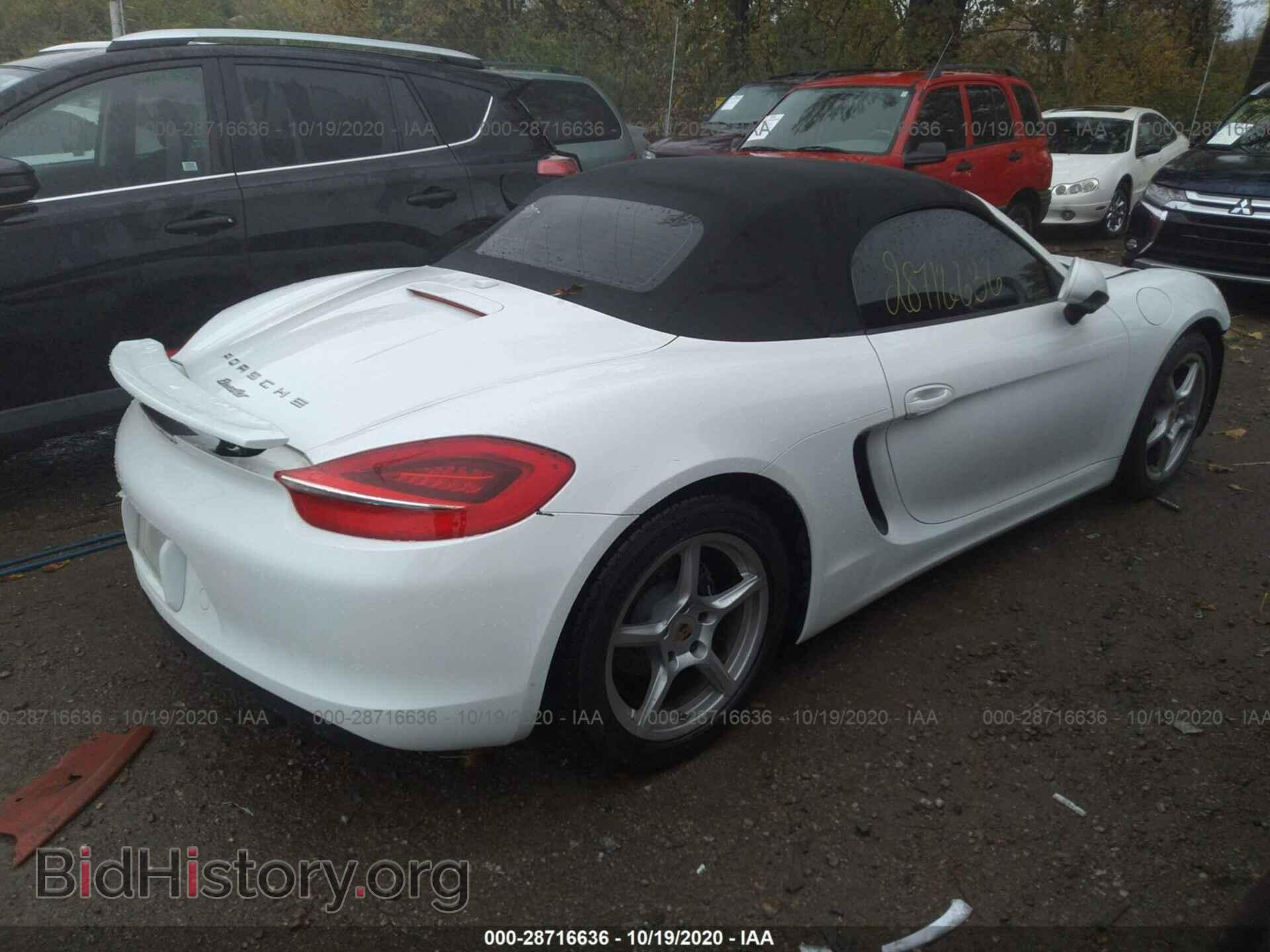 2015 PORSCHE BOXSTER - VIN: WP0CA2A85FS120352 - Фото 4