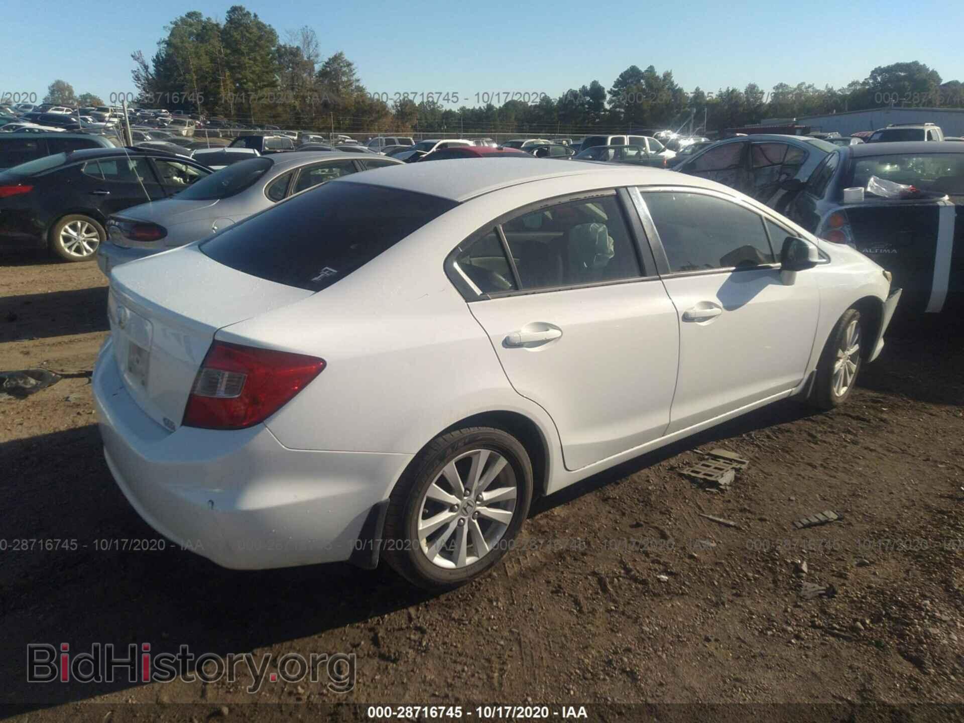 2012 HONDA CIVIC SDN - VIN: 2HGFB2F90CH545736 - Фото 4
