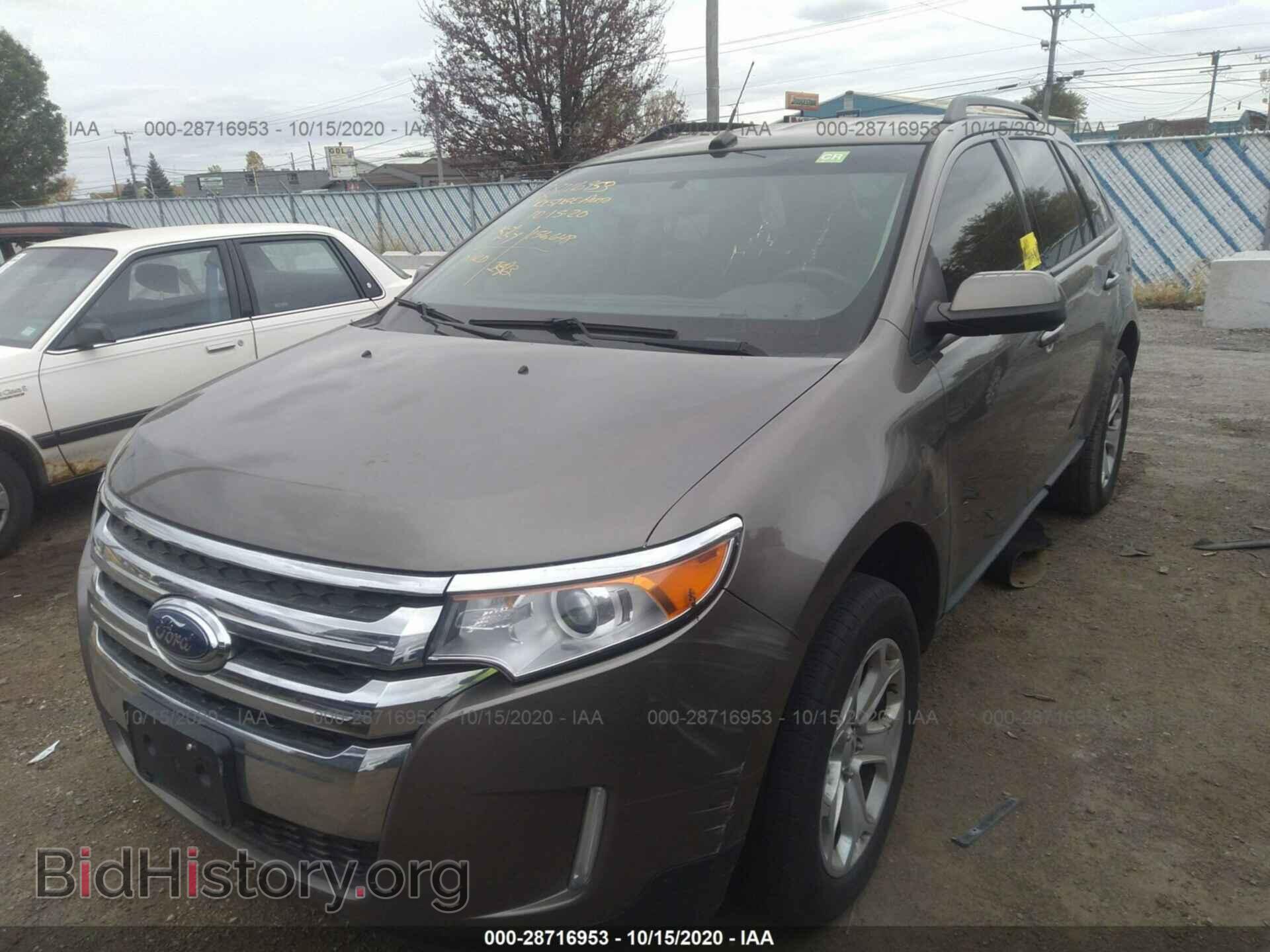 2013 FORD EDGE - VIN: 2FMDK4JC6DBC42237 - Фото 2