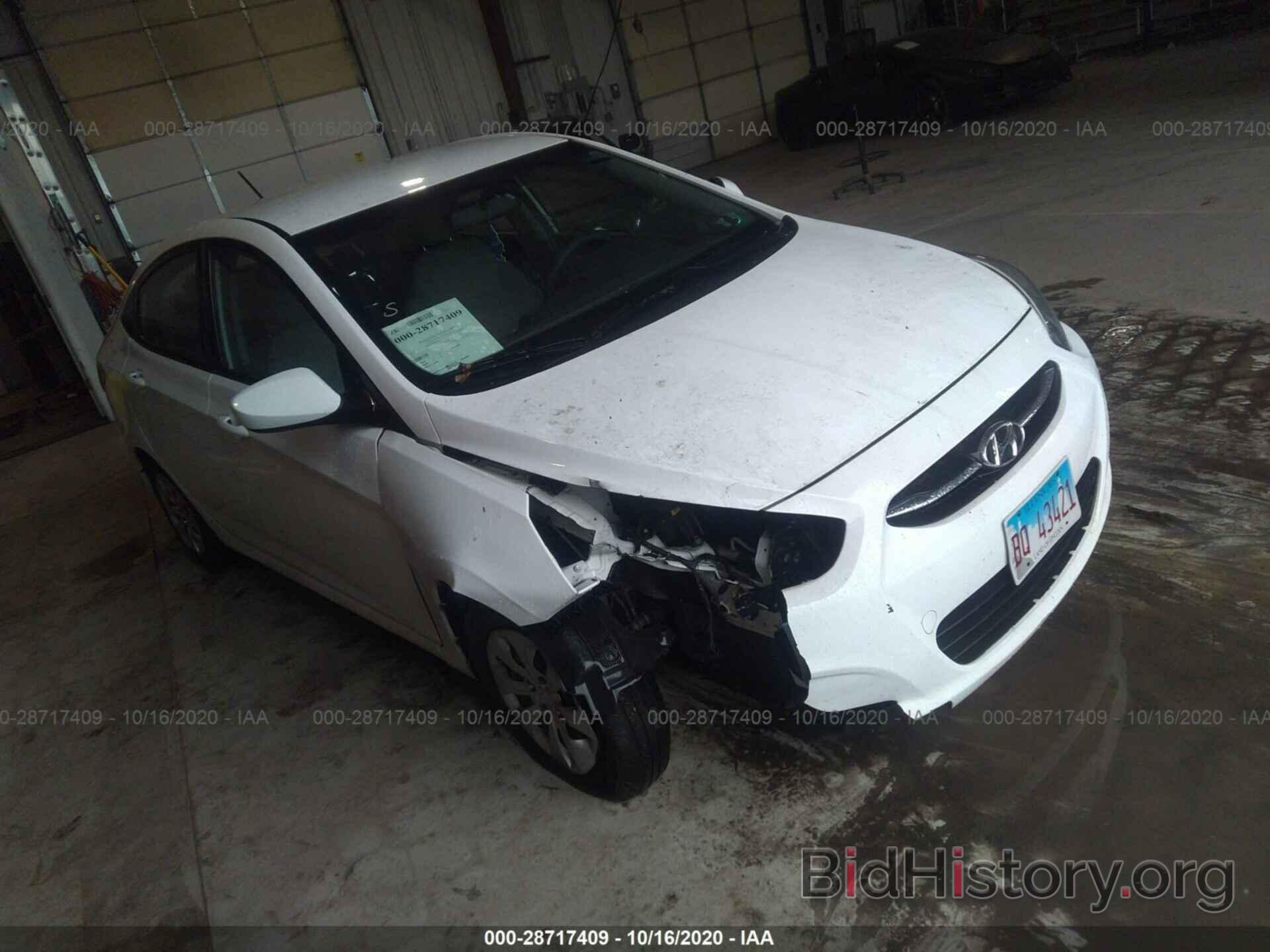 Фотография KMHCT4AE7HU271207 - HYUNDAI ACCENT 2017