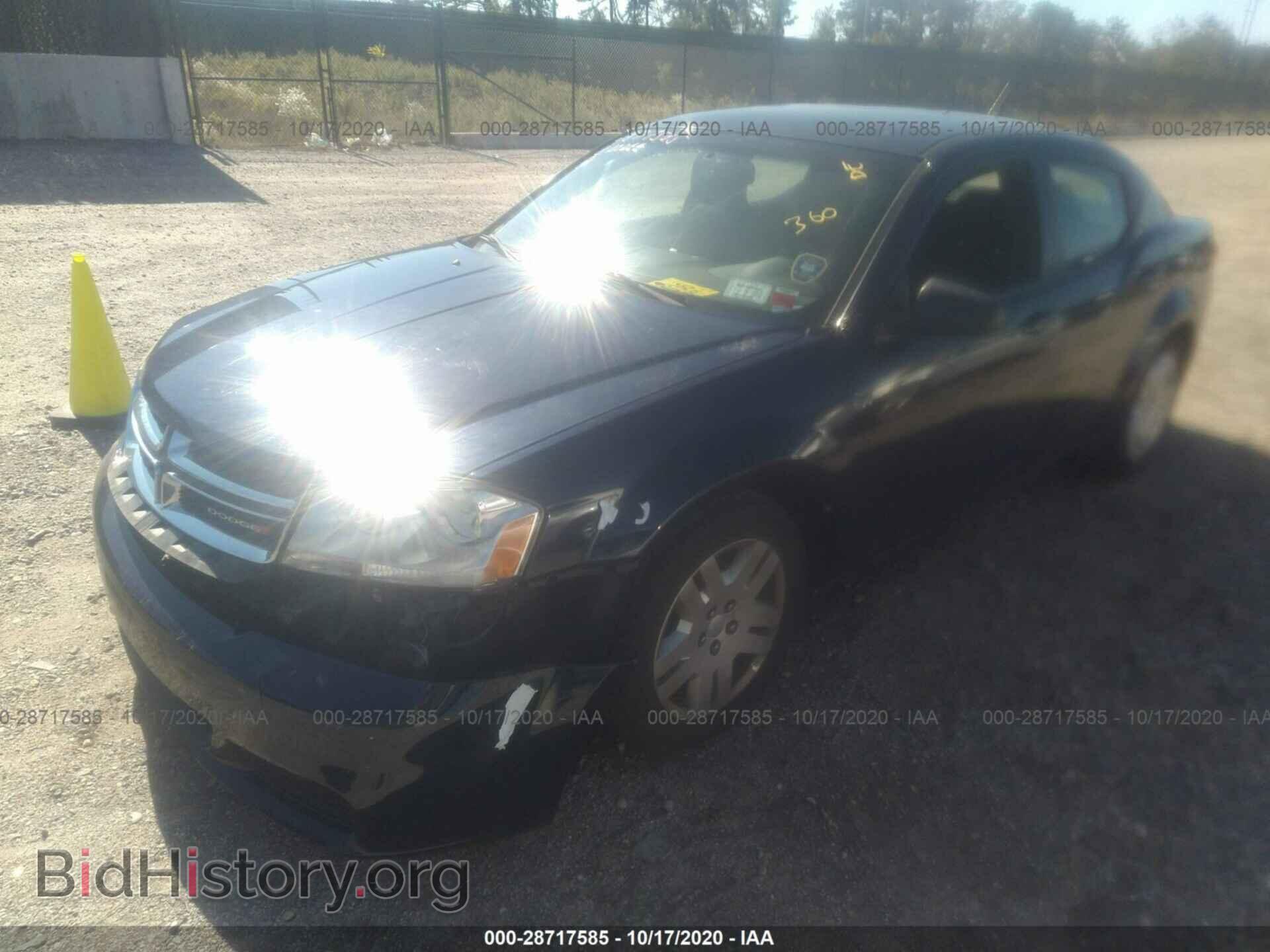 2013 DODGE AVENGER - VIN: 1C3CDZAB4DN628128 - Фото 2