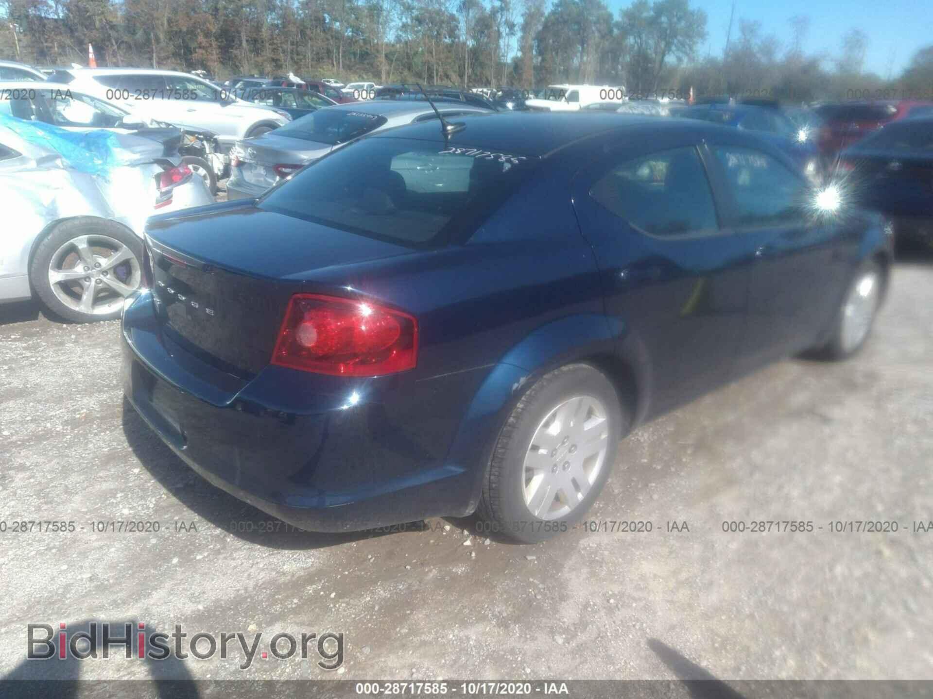 2013 DODGE AVENGER - VIN: 1C3CDZAB4DN628128 - Фото 4