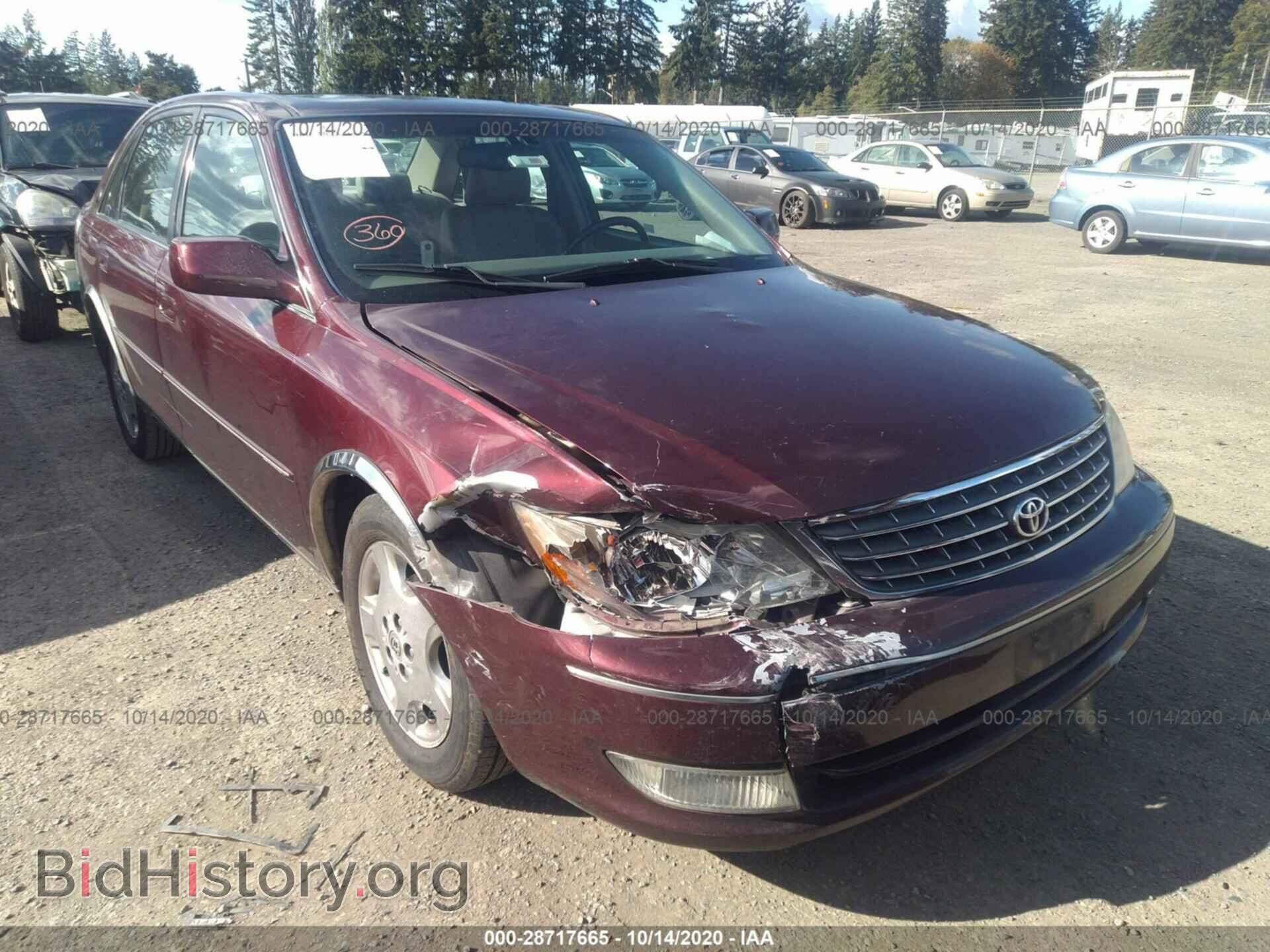 Фотография 4T1BF28B33U311293 - TOYOTA AVALON 2003